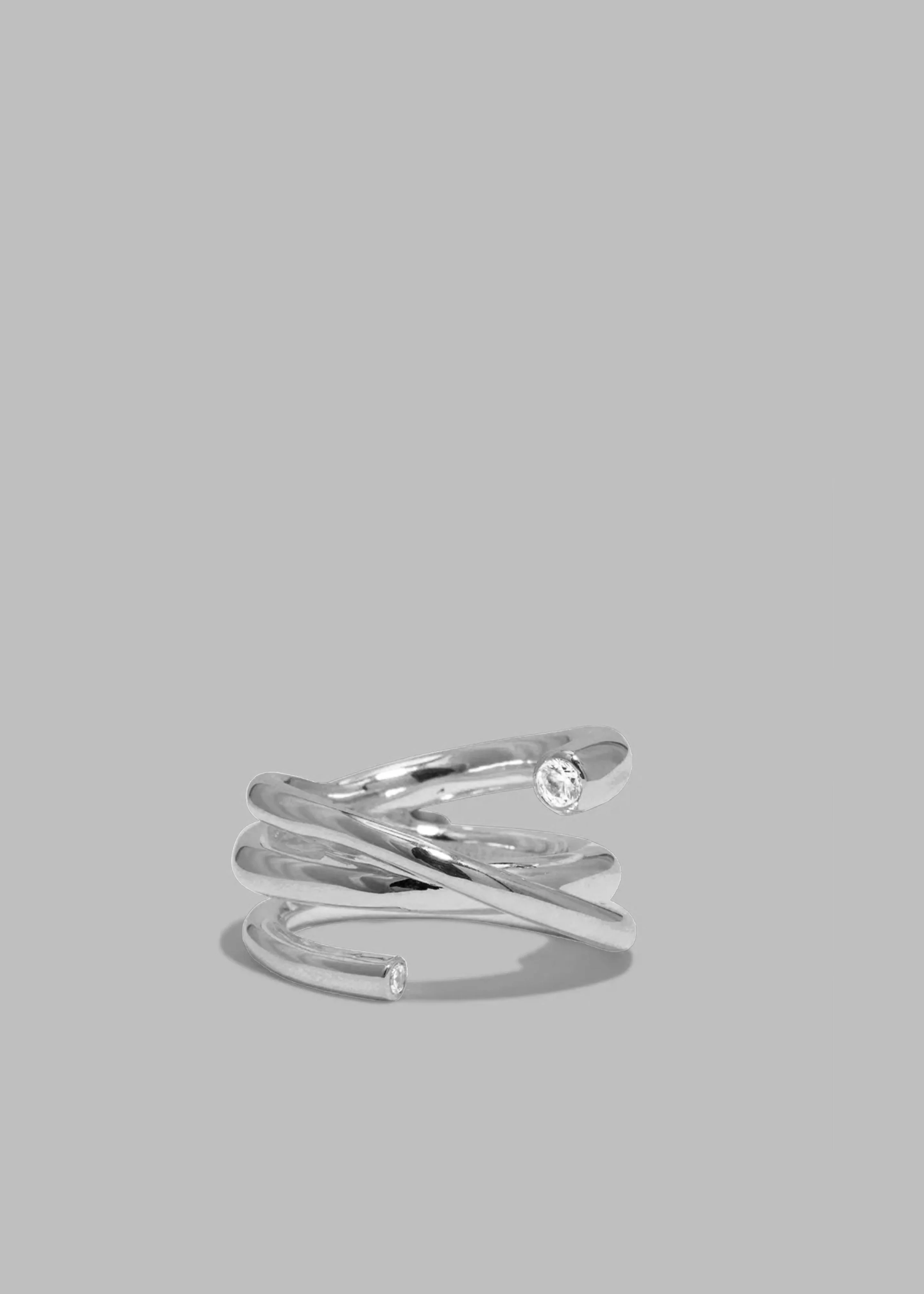 Completedworks Zirconia Ring - Silver - Image 5