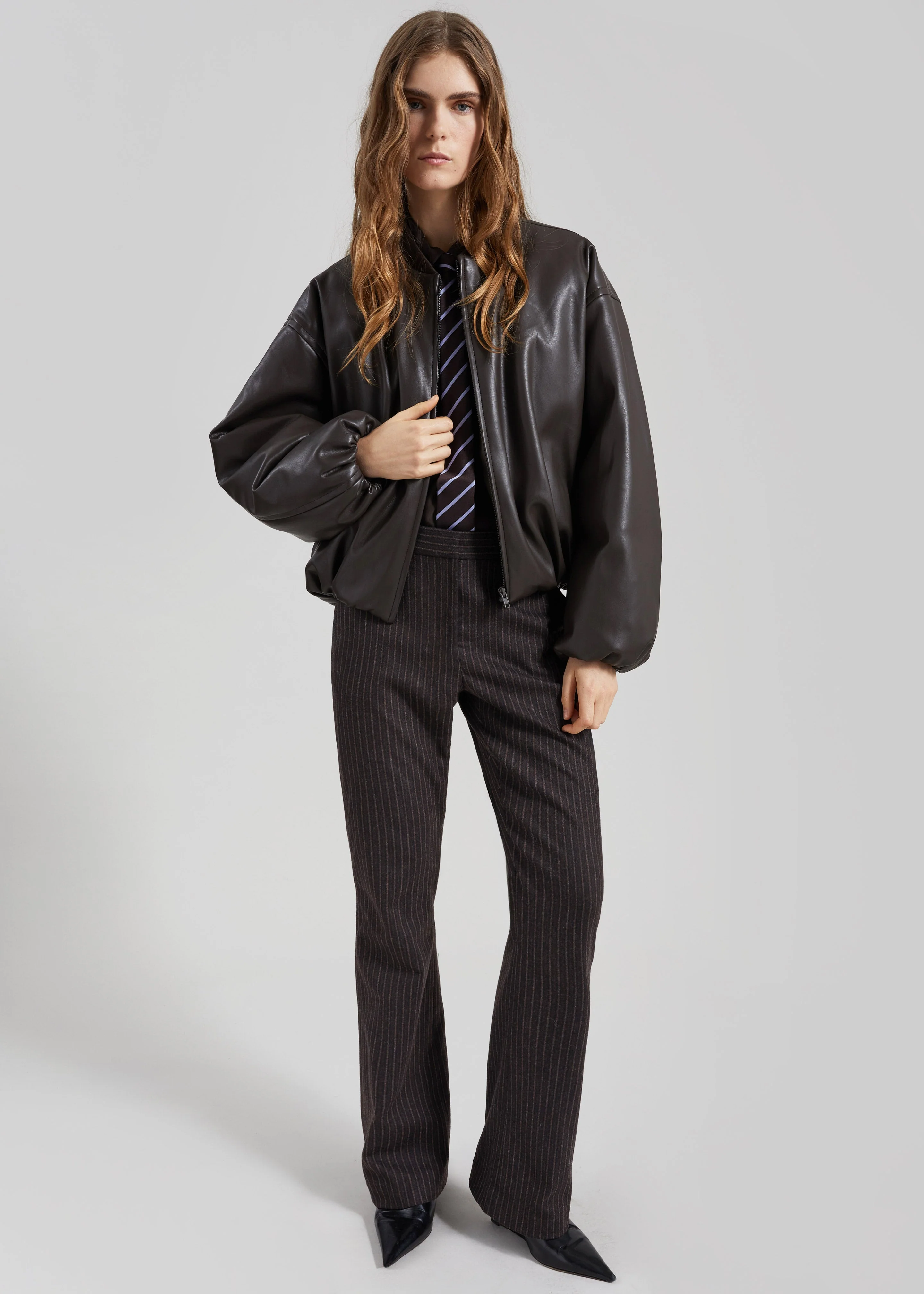 Coperni Boyfriend Pants - Brown - Image 4