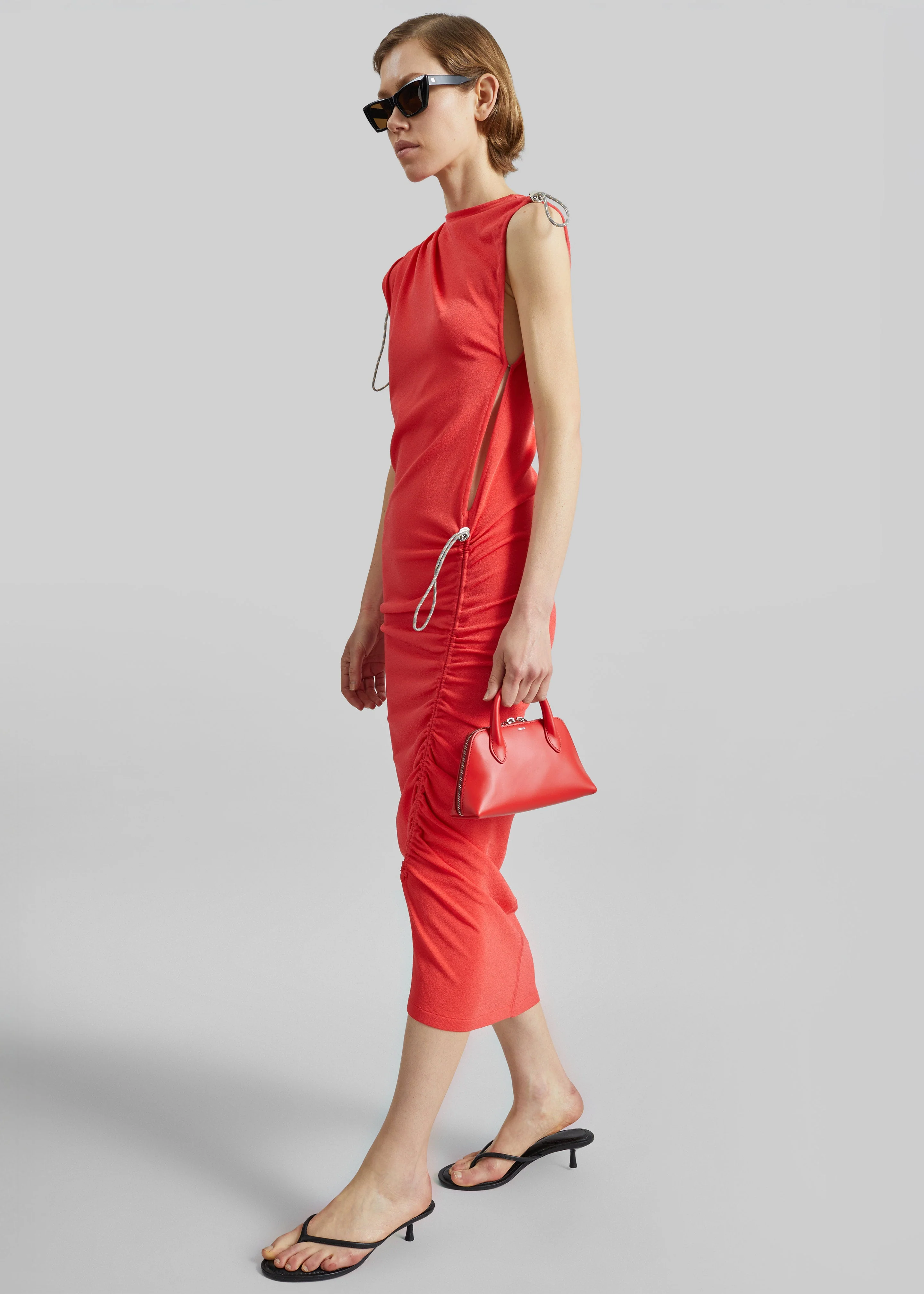 Coperni Duffle Belt Bag - Red - Image 7