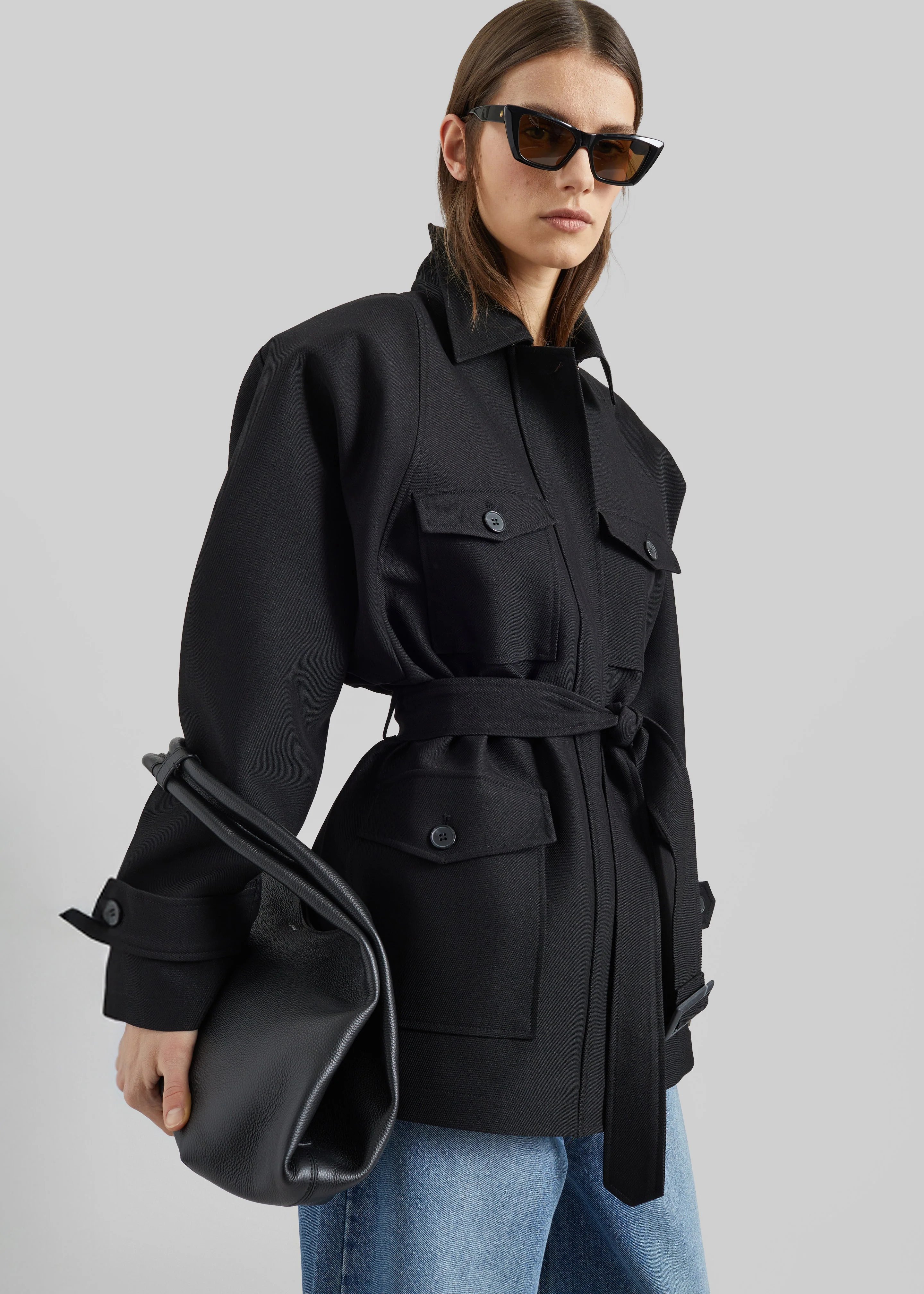 Coperni Folded Bag - Black - Image 6