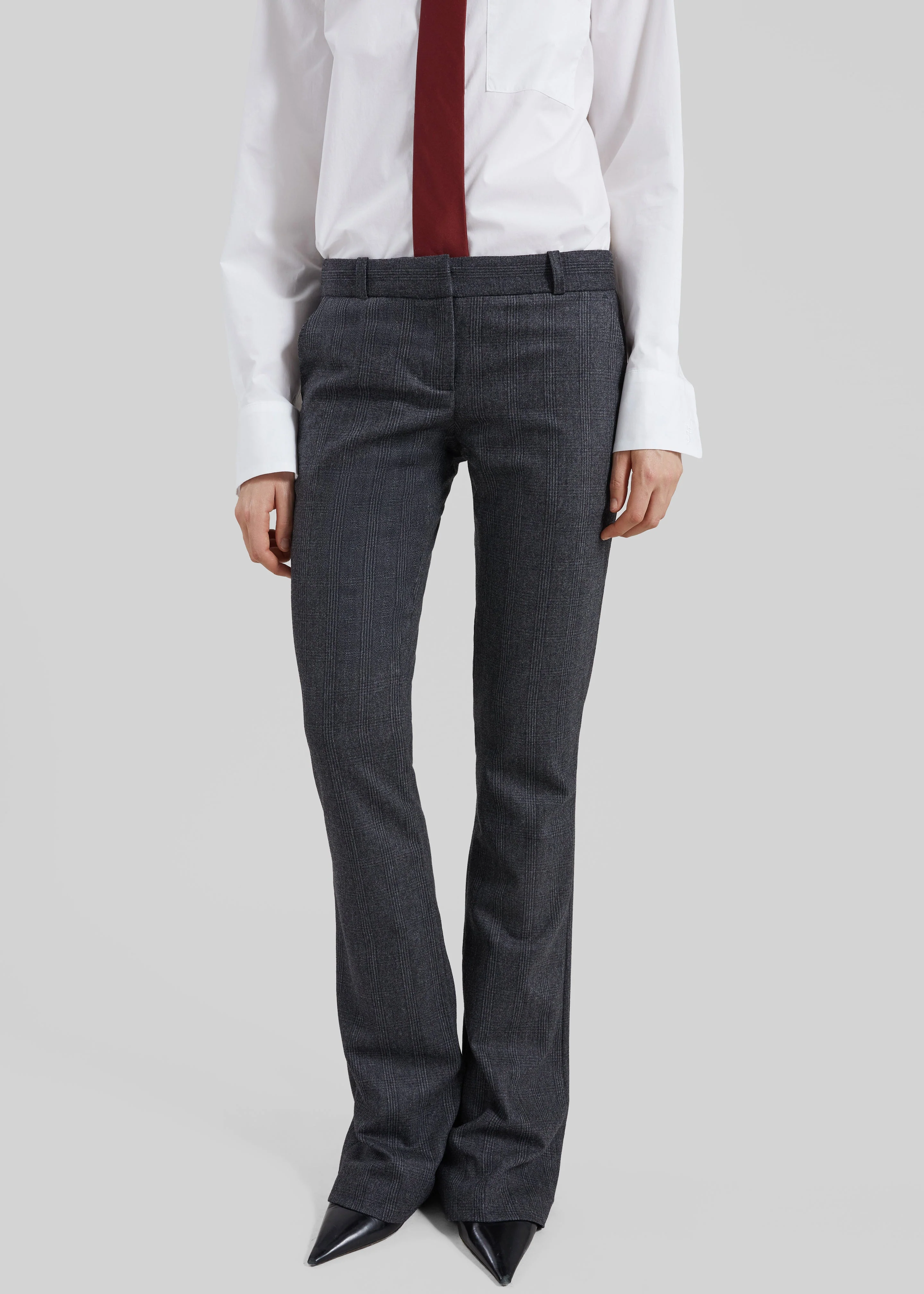 Coperni Low Waisted Pants - Grey - Image 2
