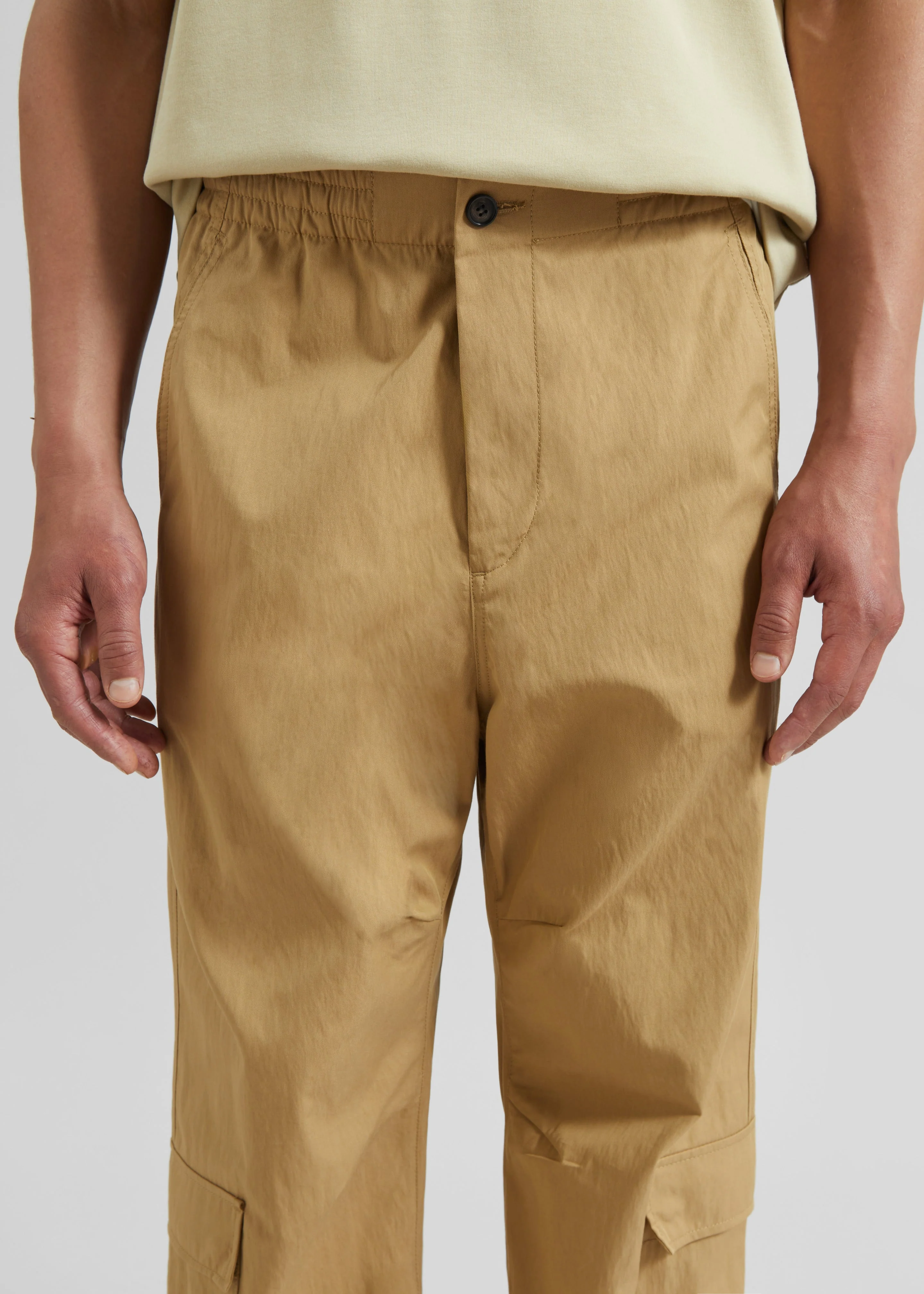 Covert Track Pants - Beige - Image 3