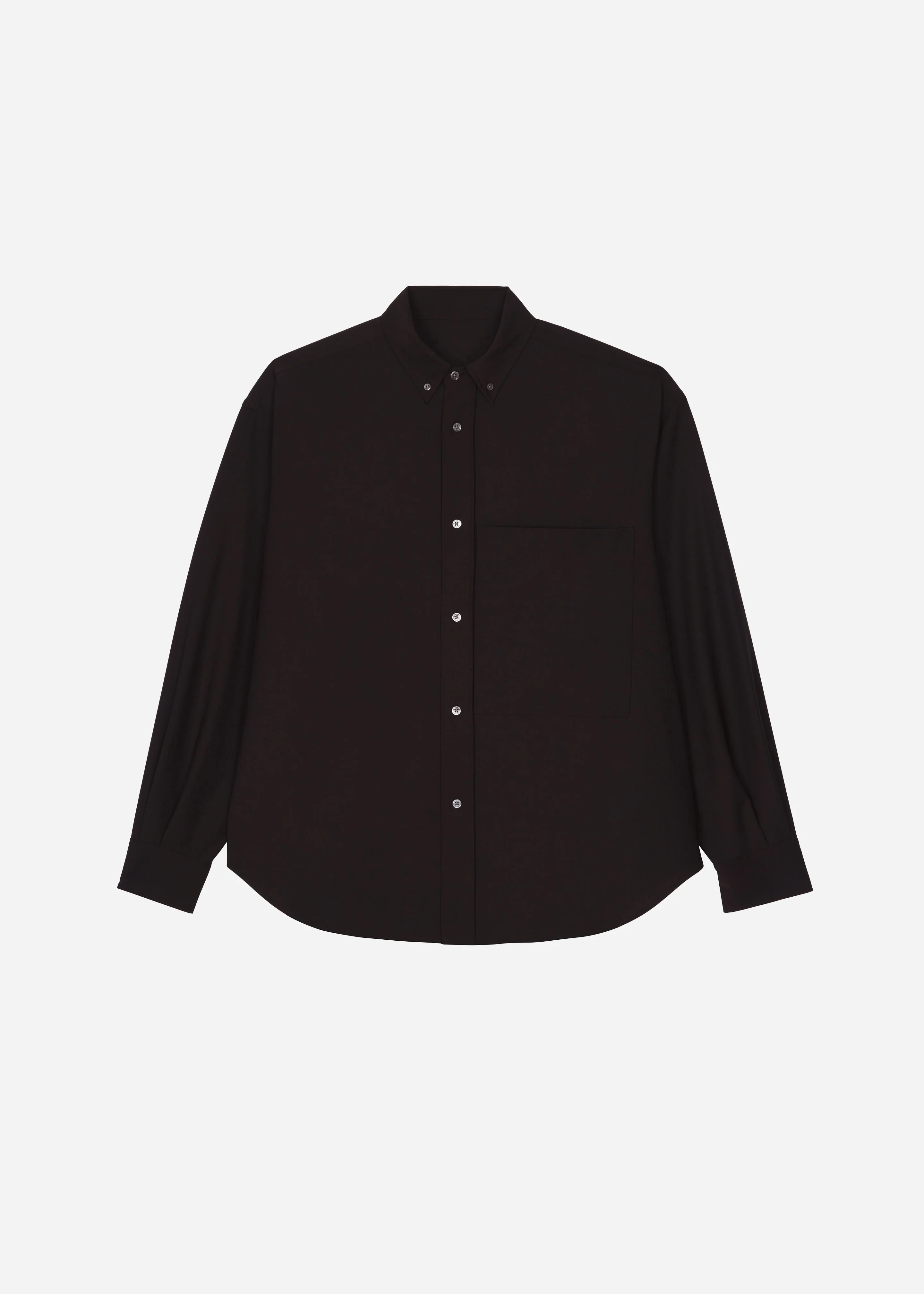 Dalton Wool Blend Shirt - Brown - Image 8