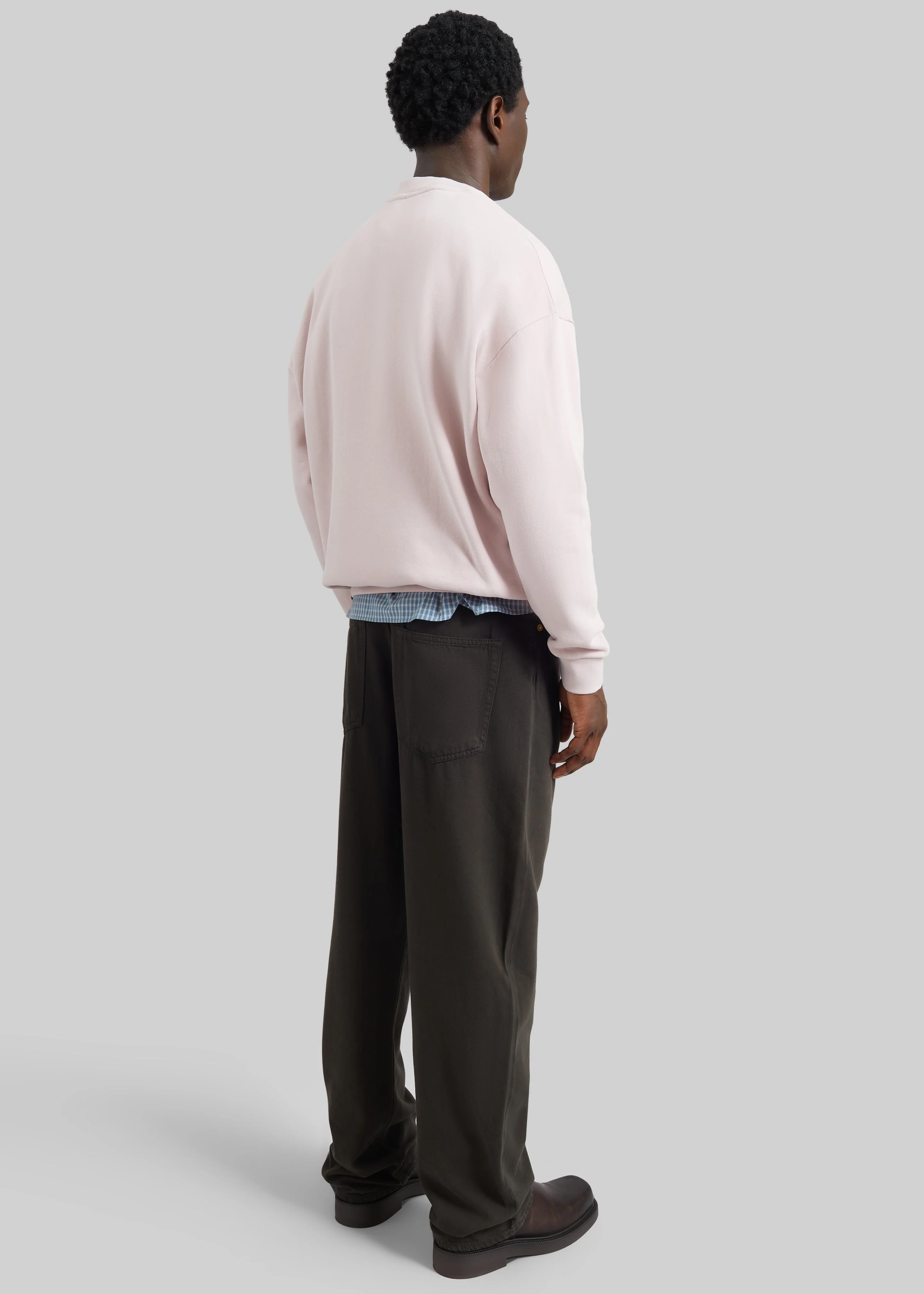 Darkpark Ben Crewneck Sweatshirt - Pink - Image 7