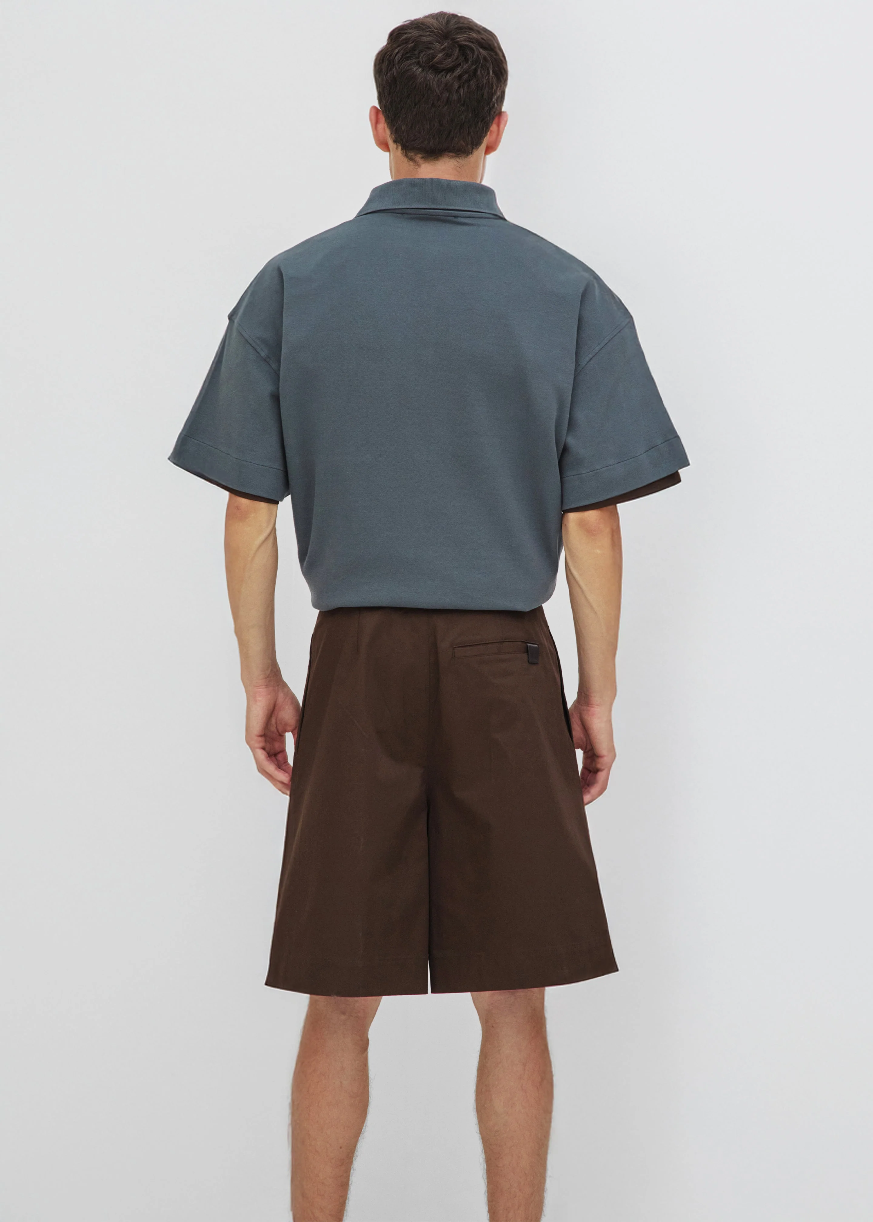 Darkpark Cole Short Sleeved Polo - Grey - Image 4