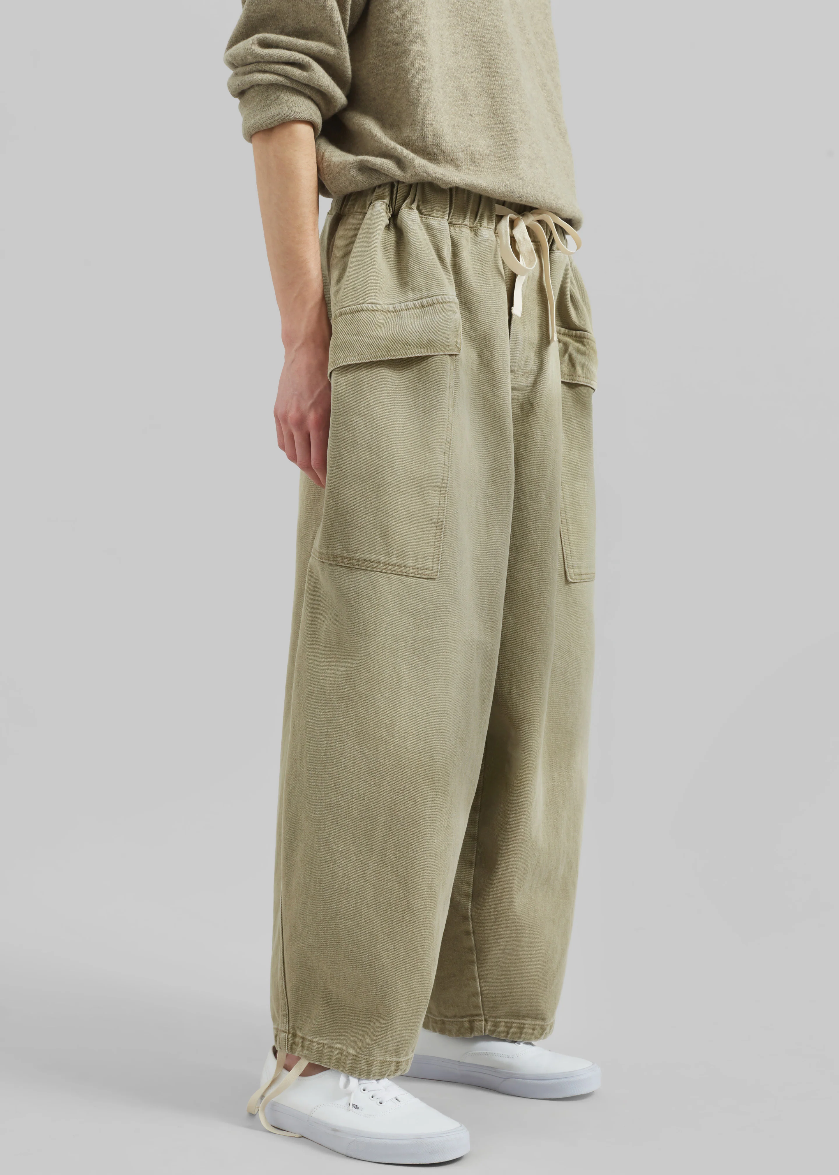 Dassel Balloon Pants - Light Taupe - Image 2