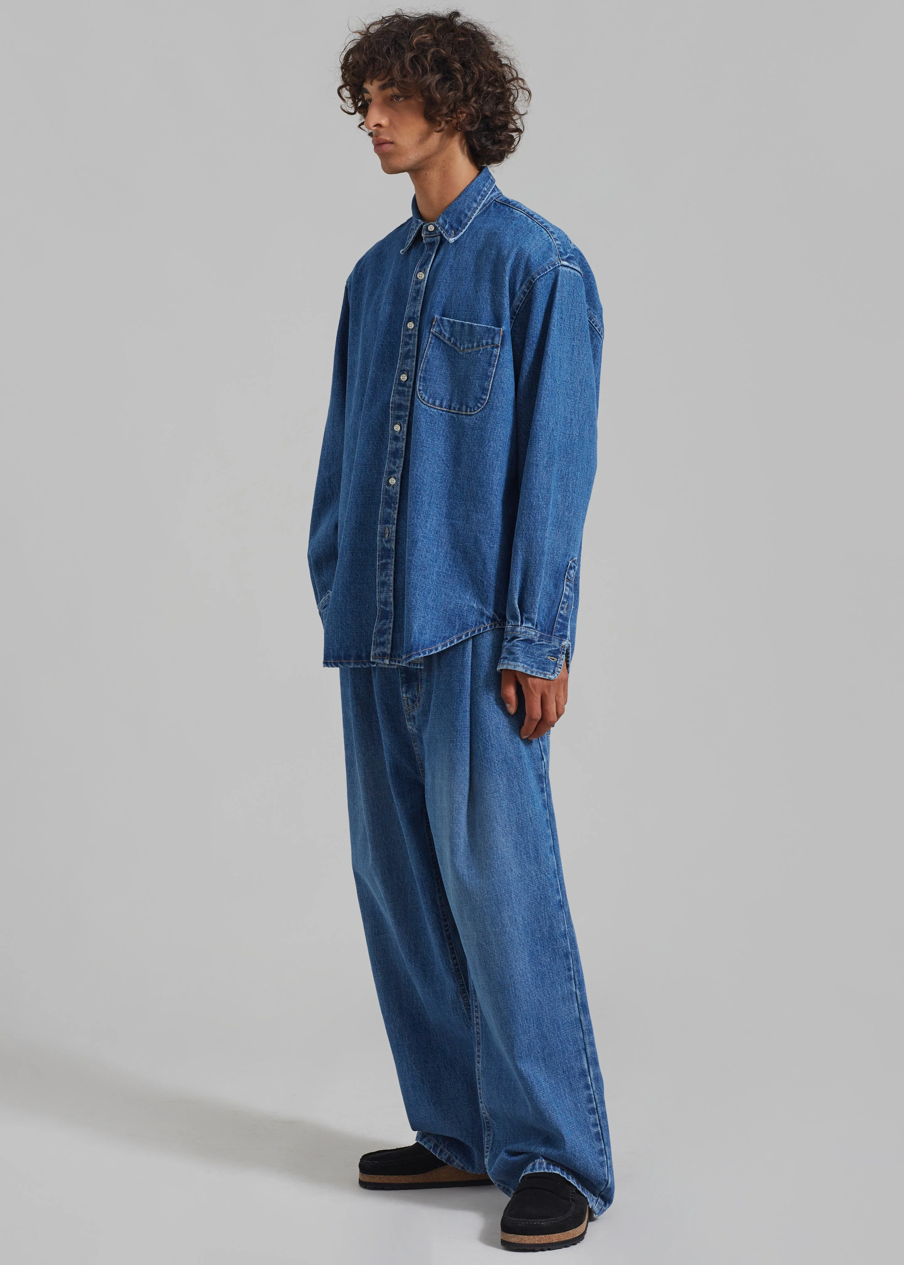 Drew Denim Pants - Medium Wash - Image 4