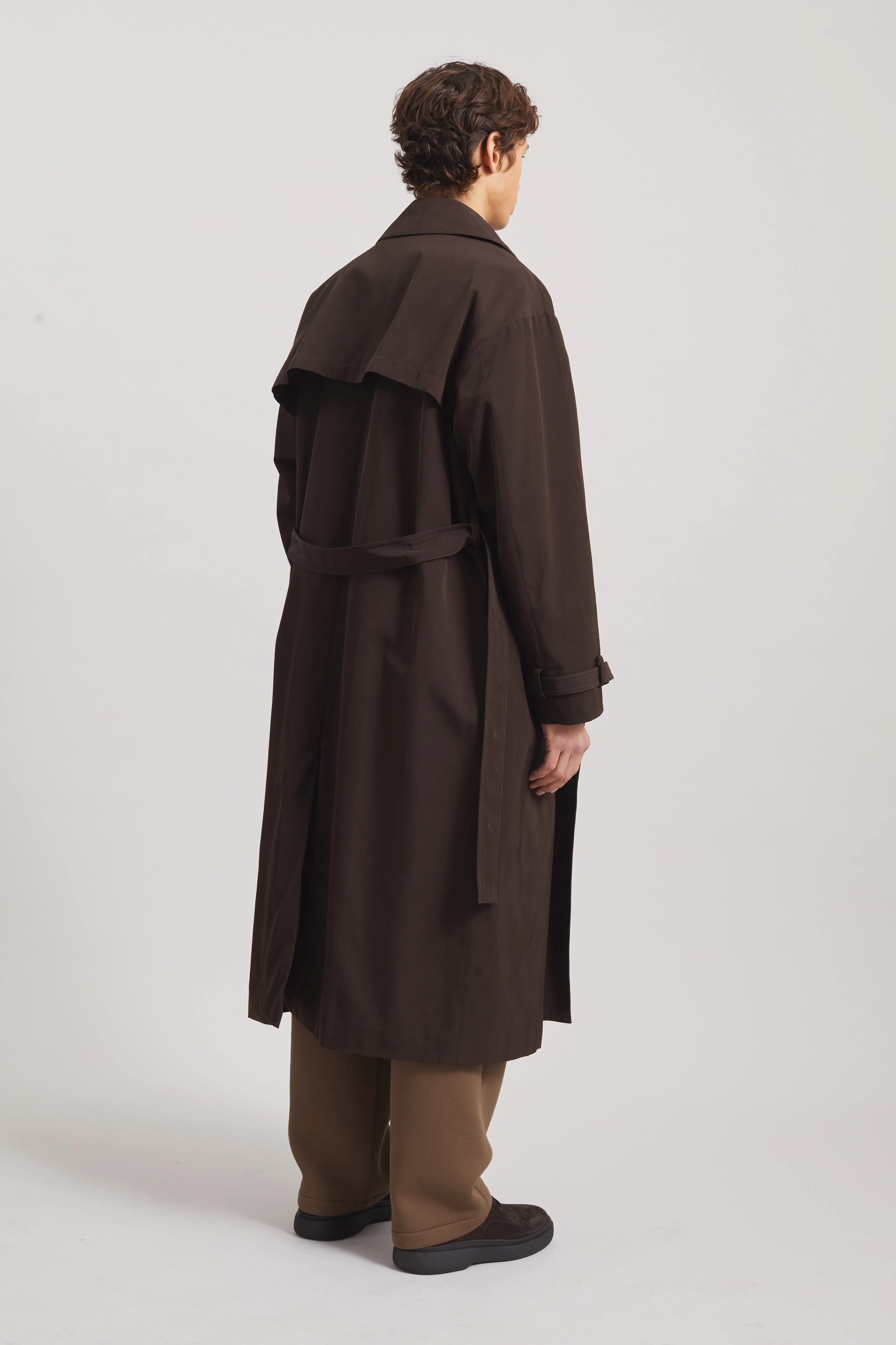 Edris Trench Coat - Brown - Image 6