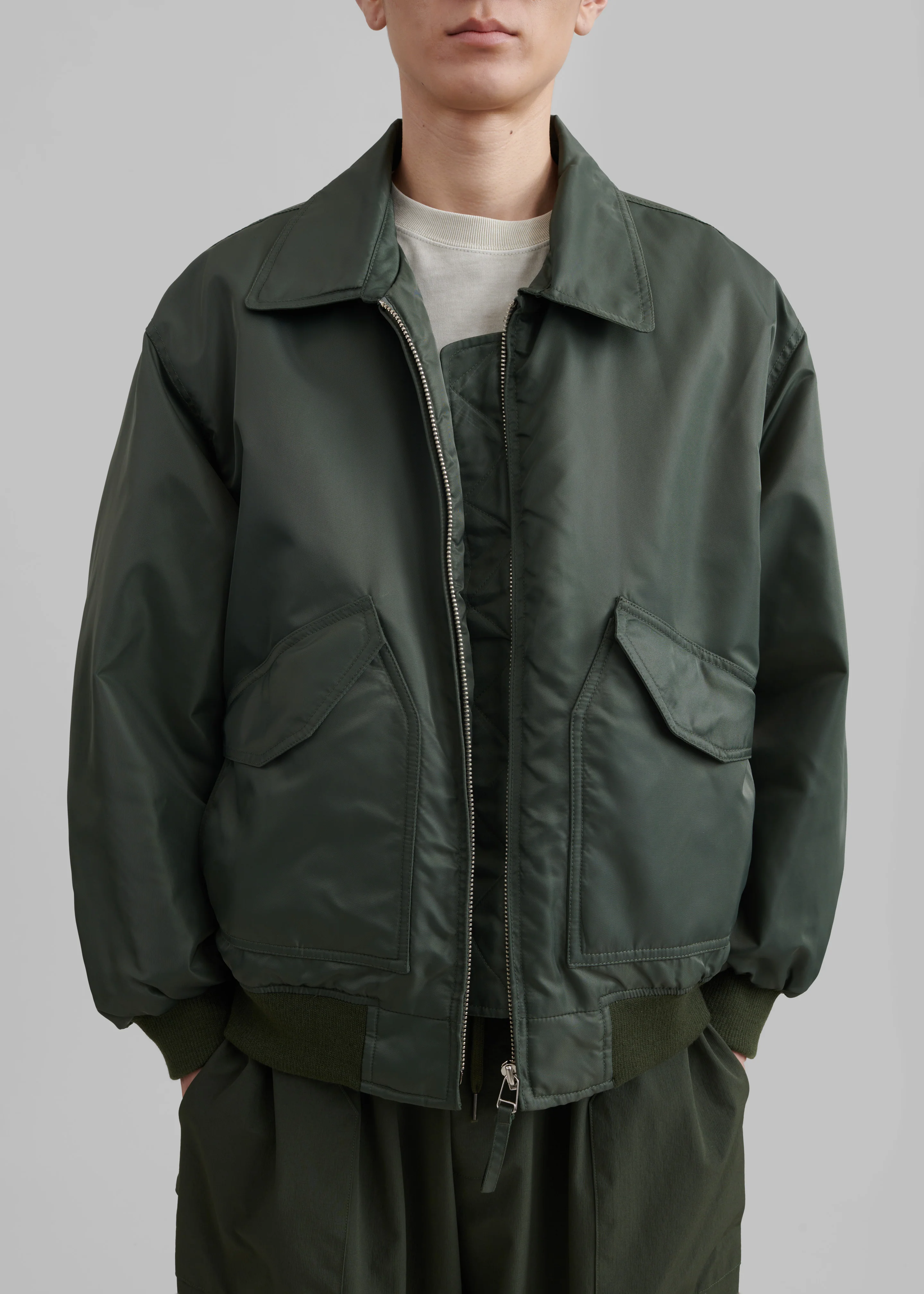 Elias Bomber - Army Green - Image 3