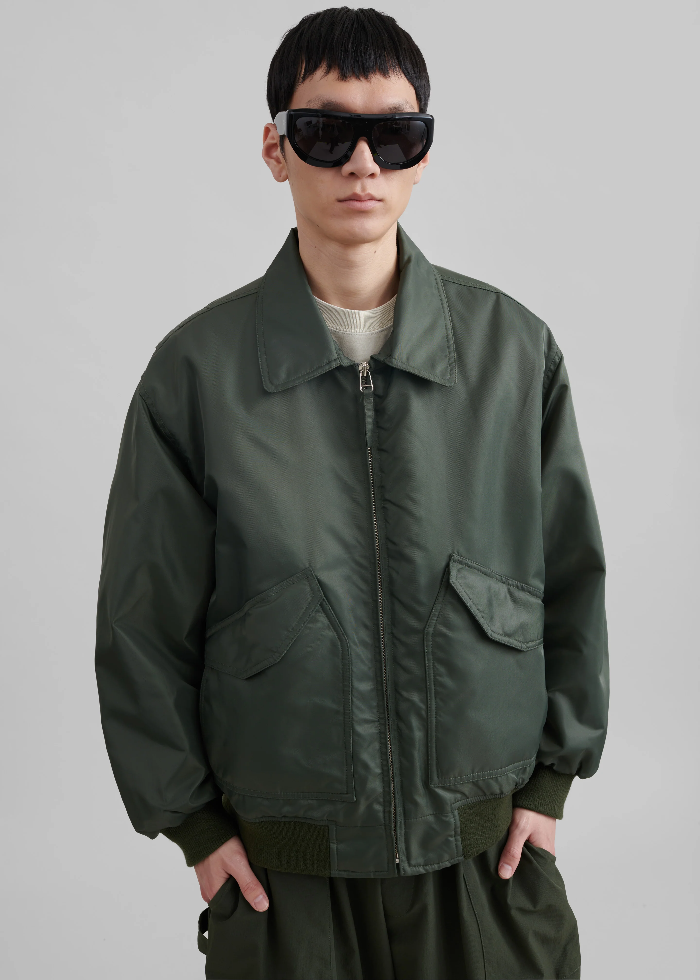 Elias Bomber - Army Green - Image 4