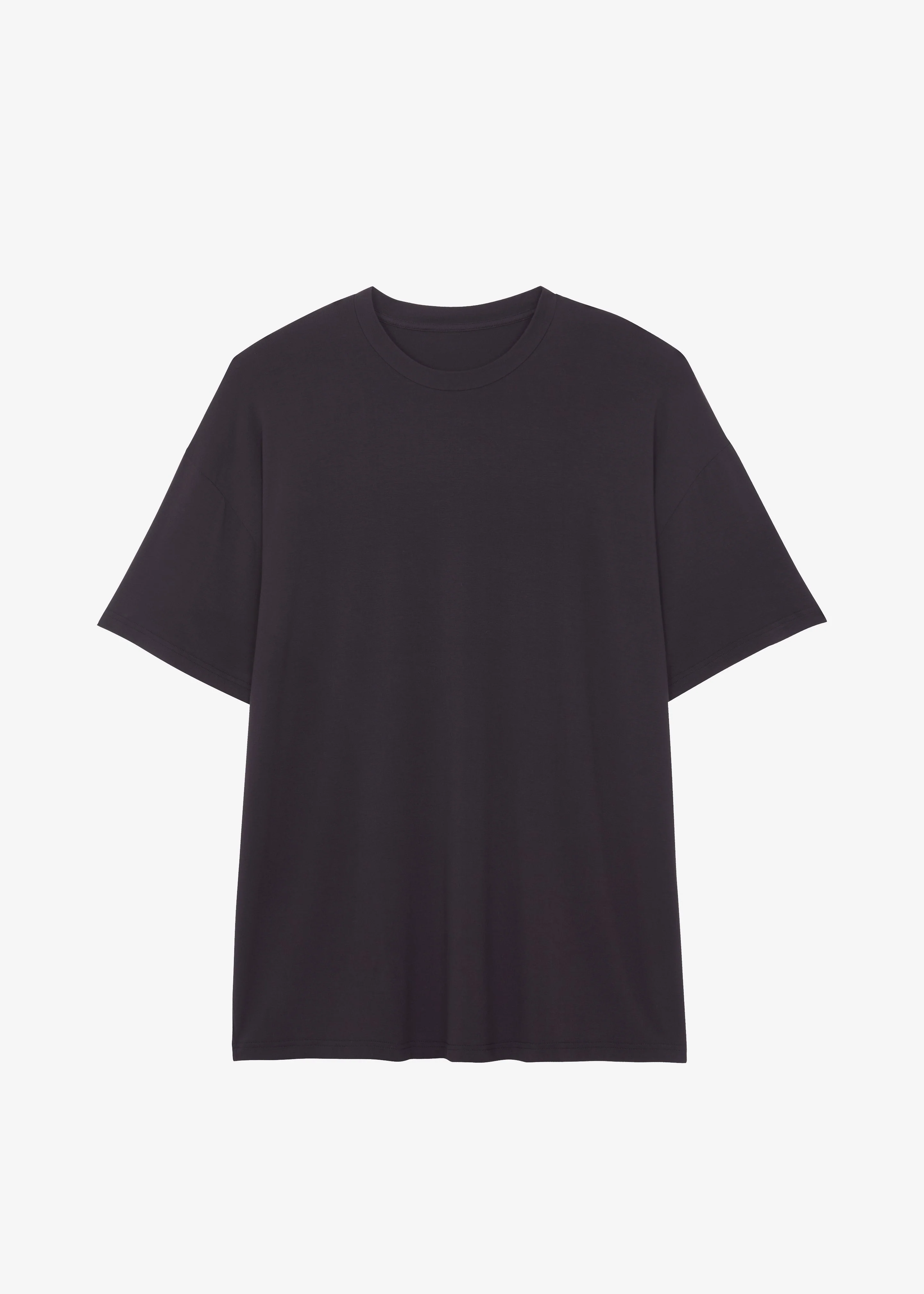 Ella Boxy Tee - Dark Plum - Image 11
