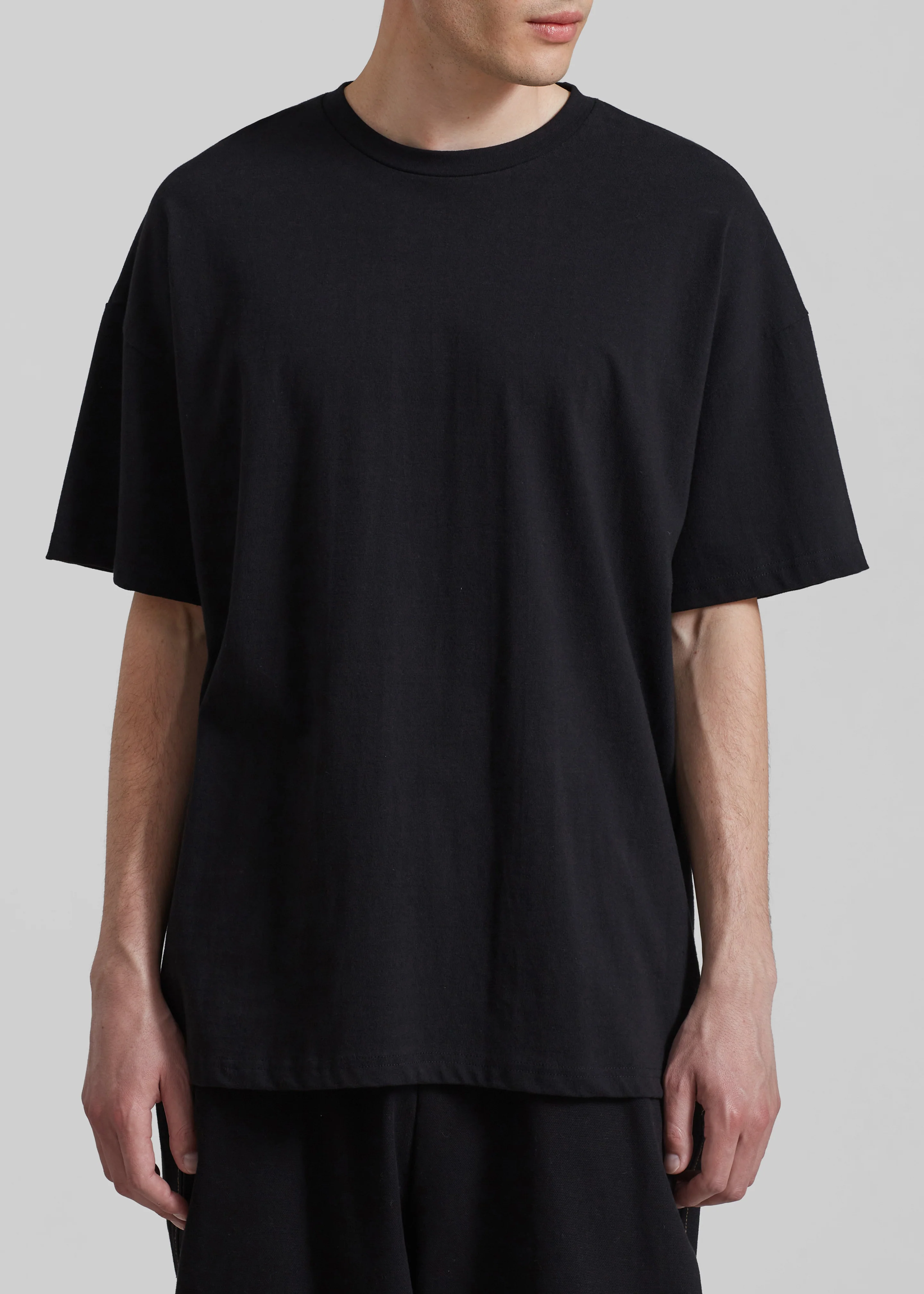 Faro Boxy Tee - Black - Image 5