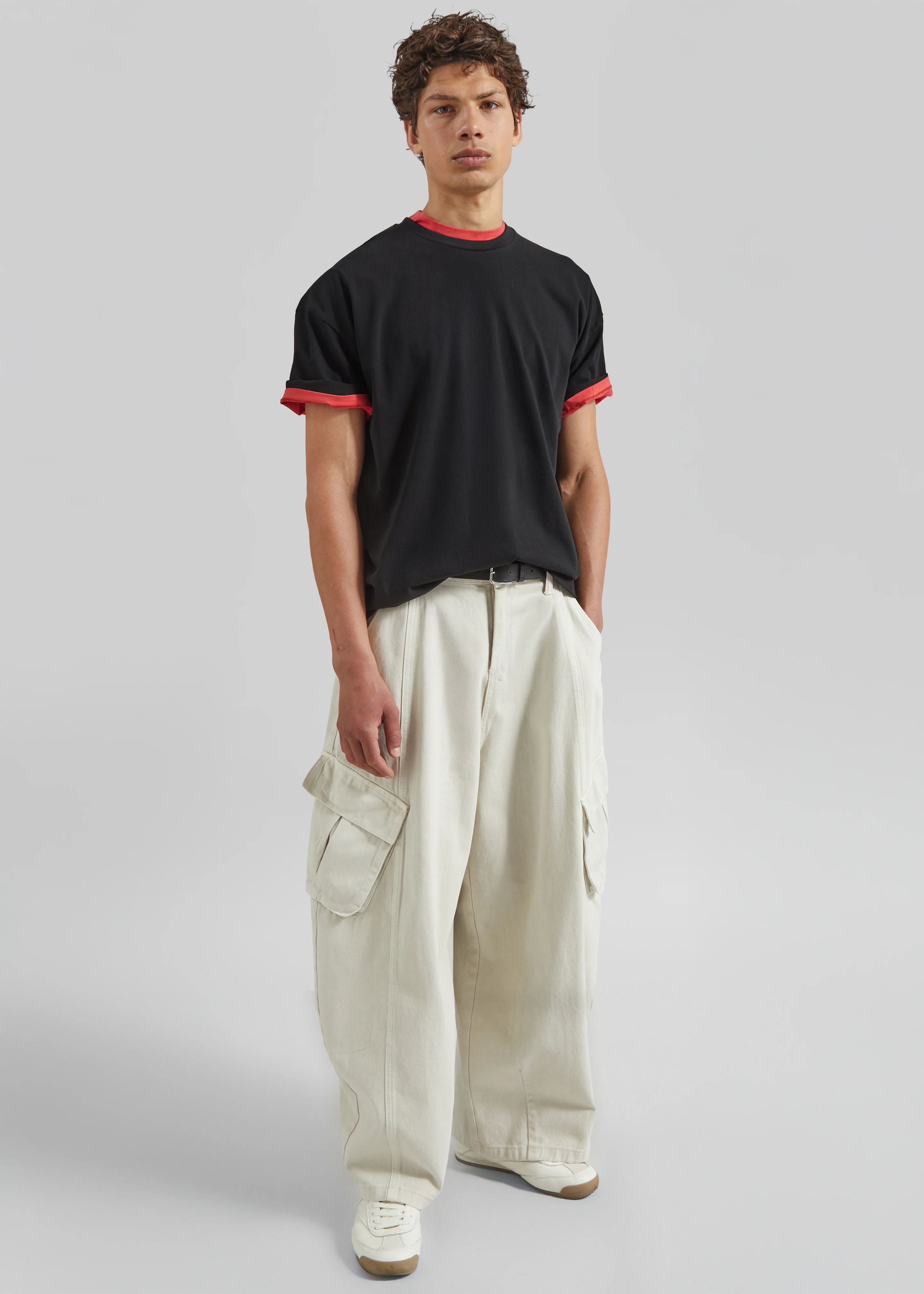Faro Boxy Tee - Black - Image 9