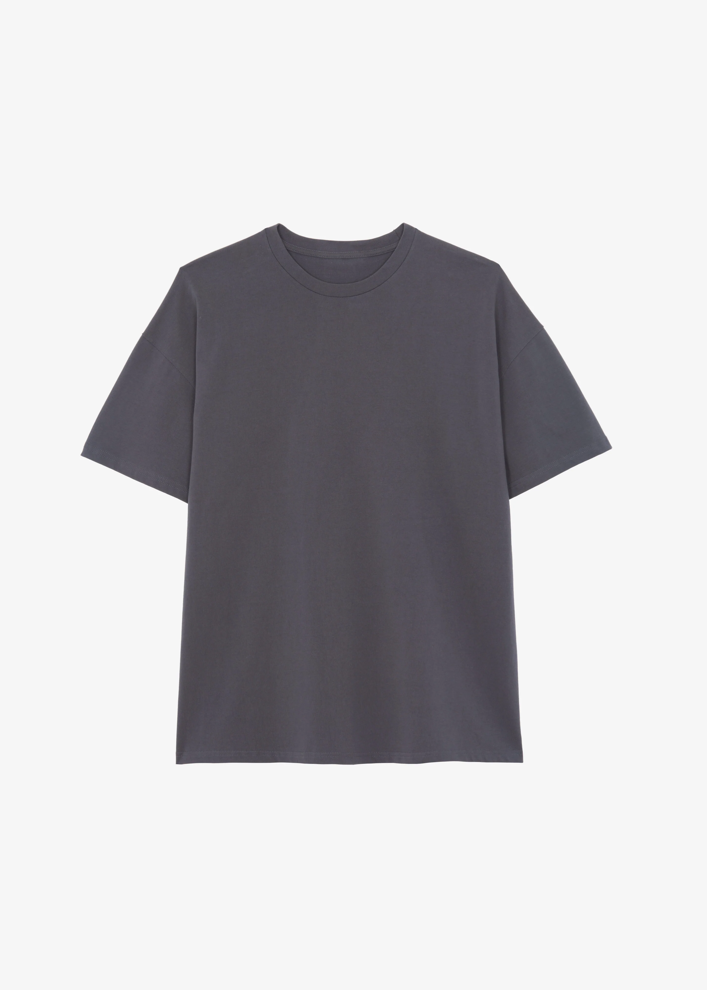 Faro Boxy Tee - Charcoal - Image 5