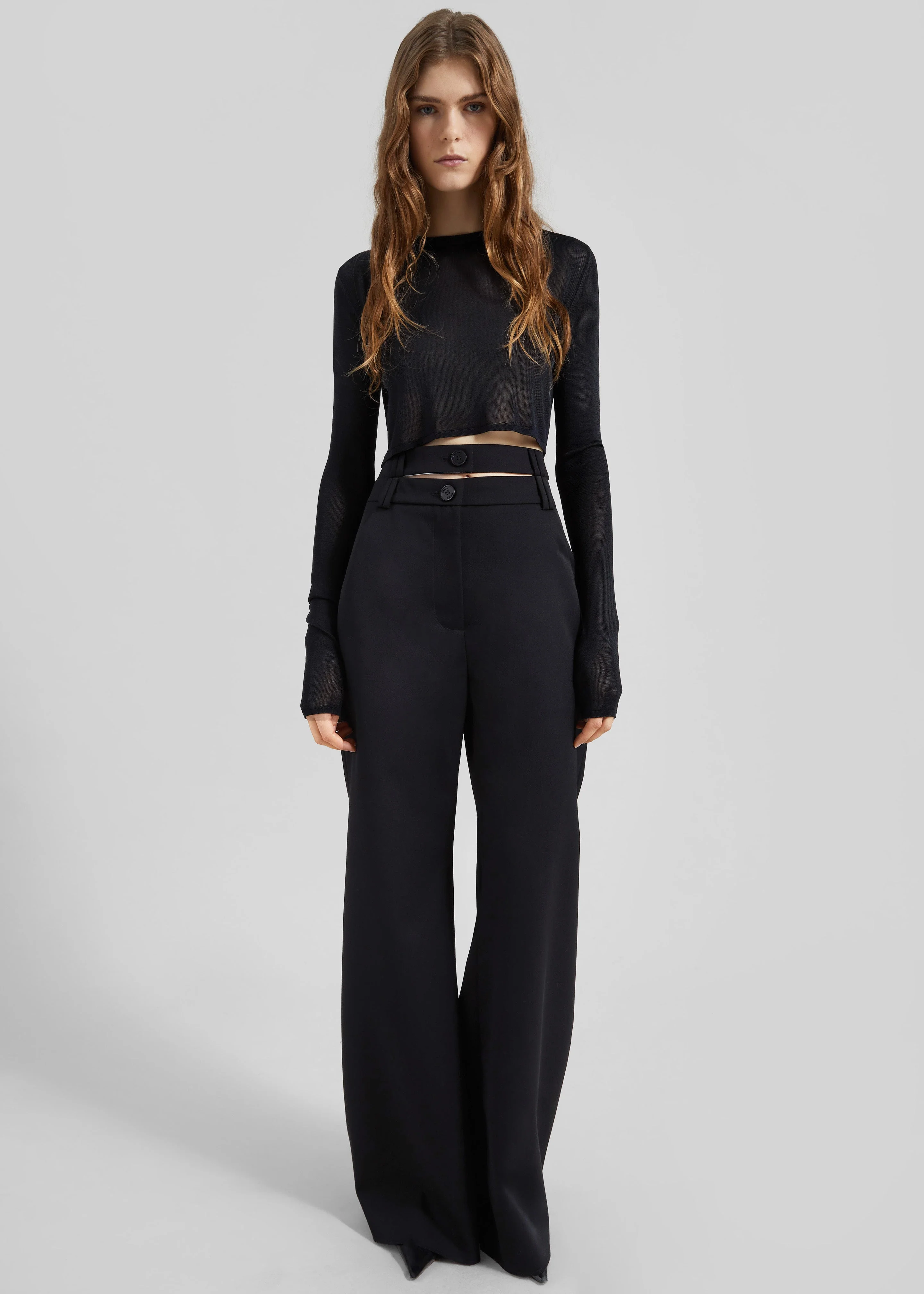 Gudu Trousers #03 - Black - Image 4