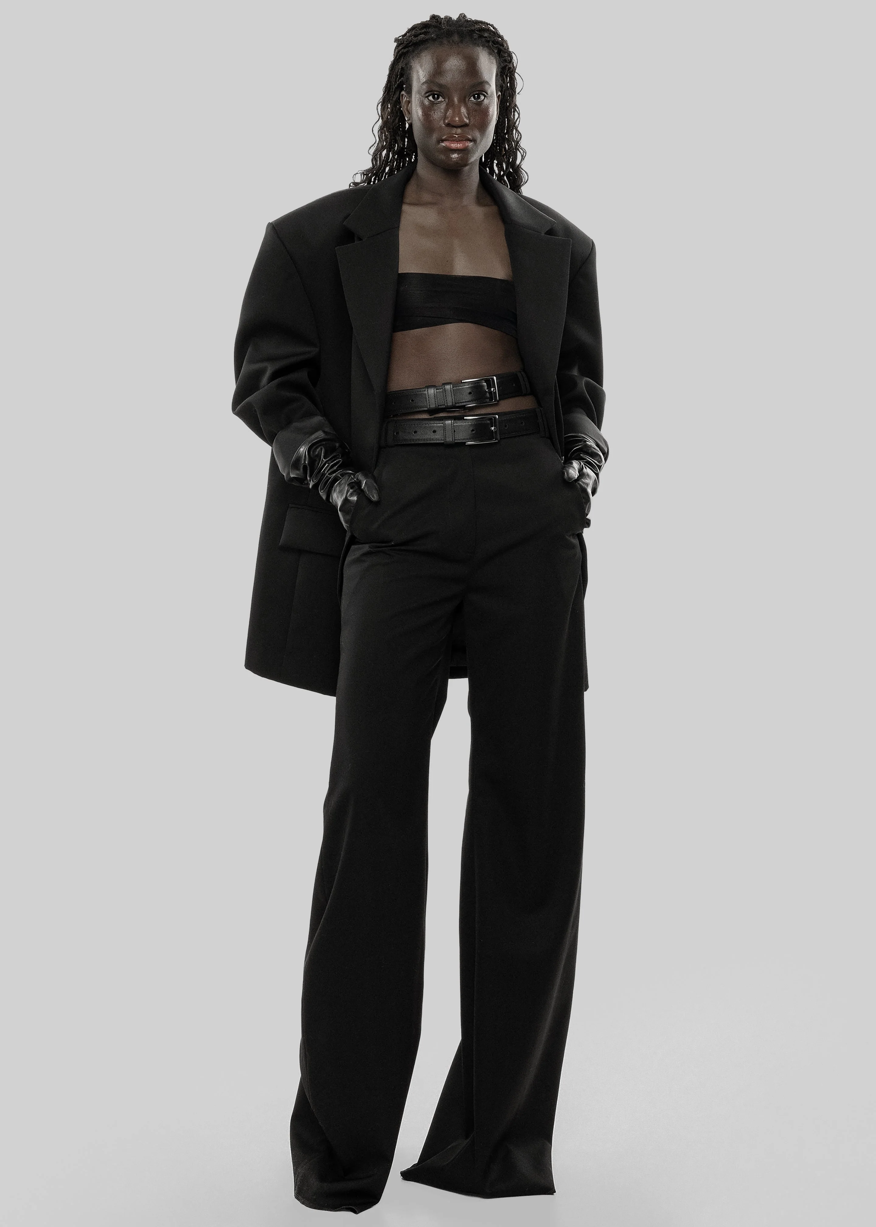 Gudu Trousers #03 - Black - Image 5