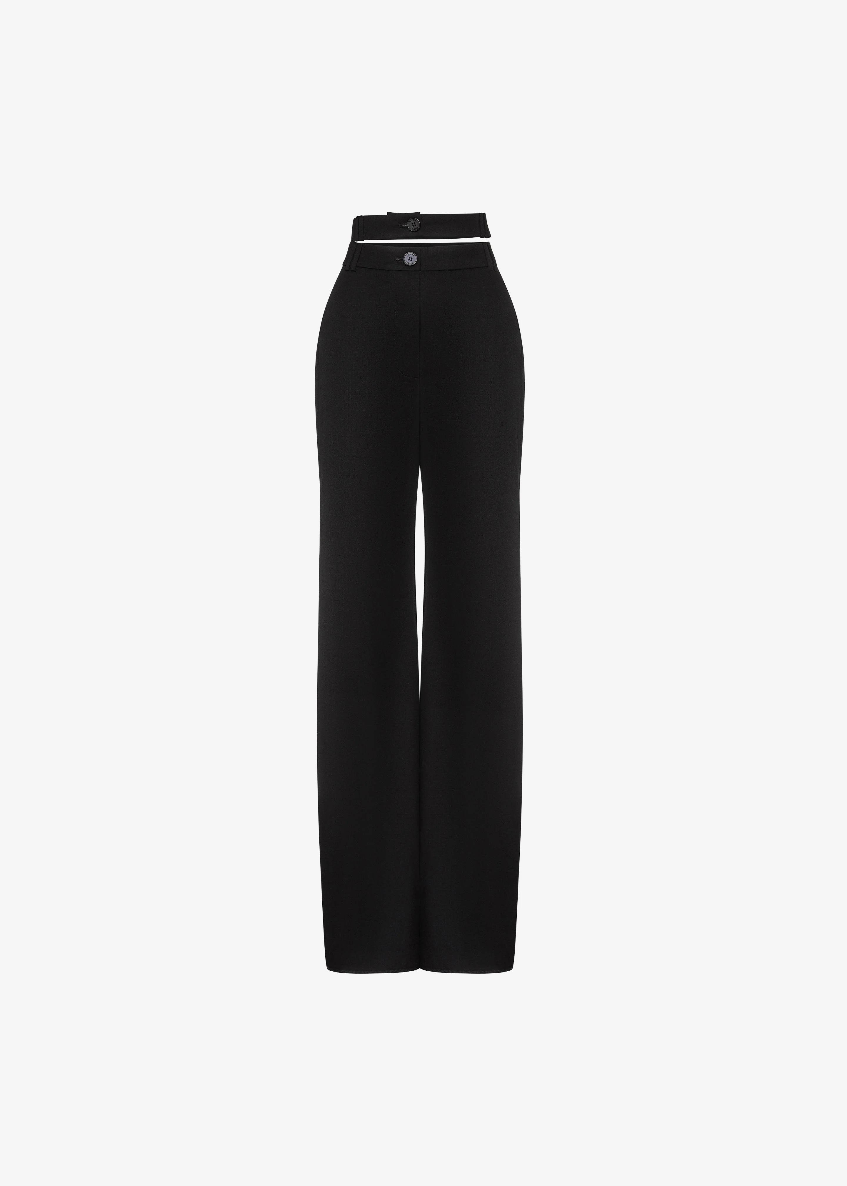 Gudu Trousers #03 - Black - Image 8