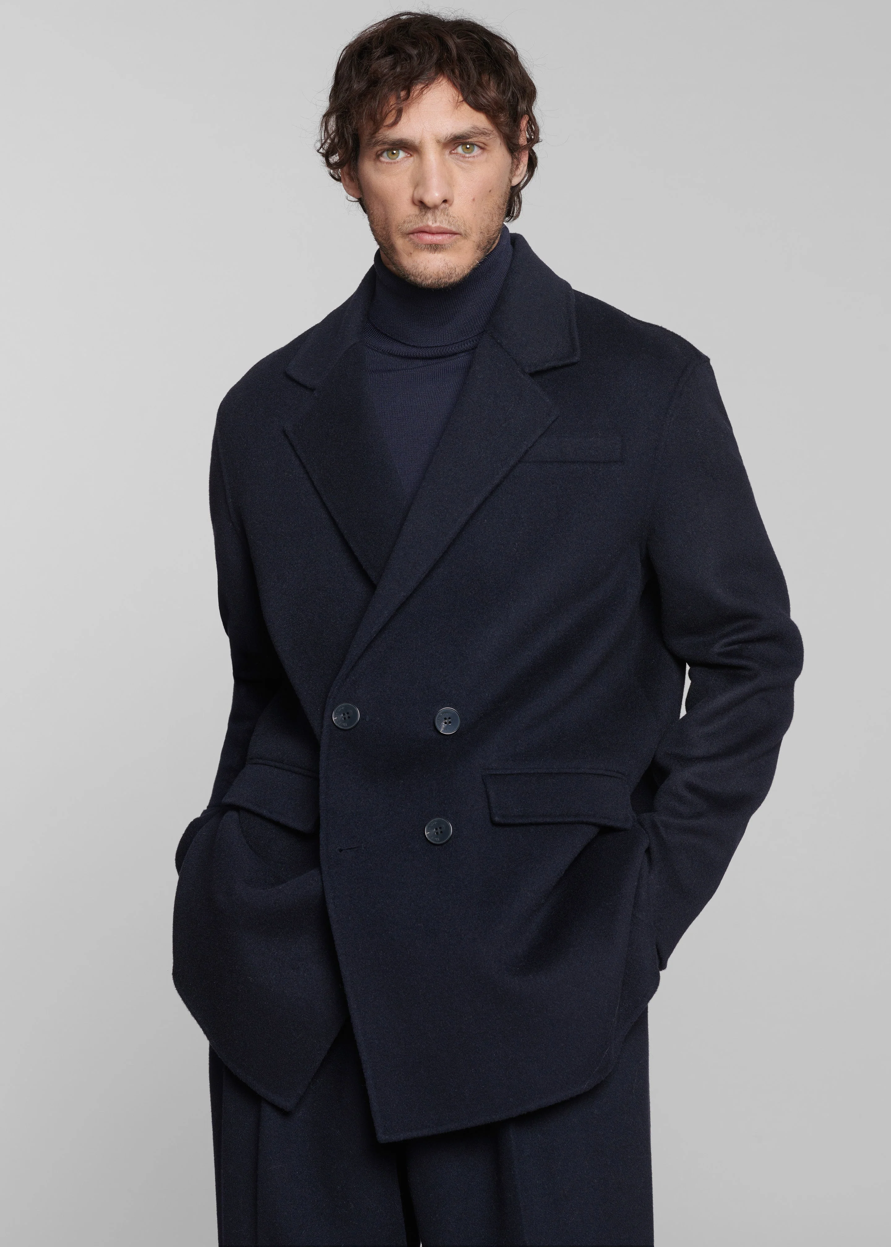 Harry Wool Blazer - Navy - Image 2