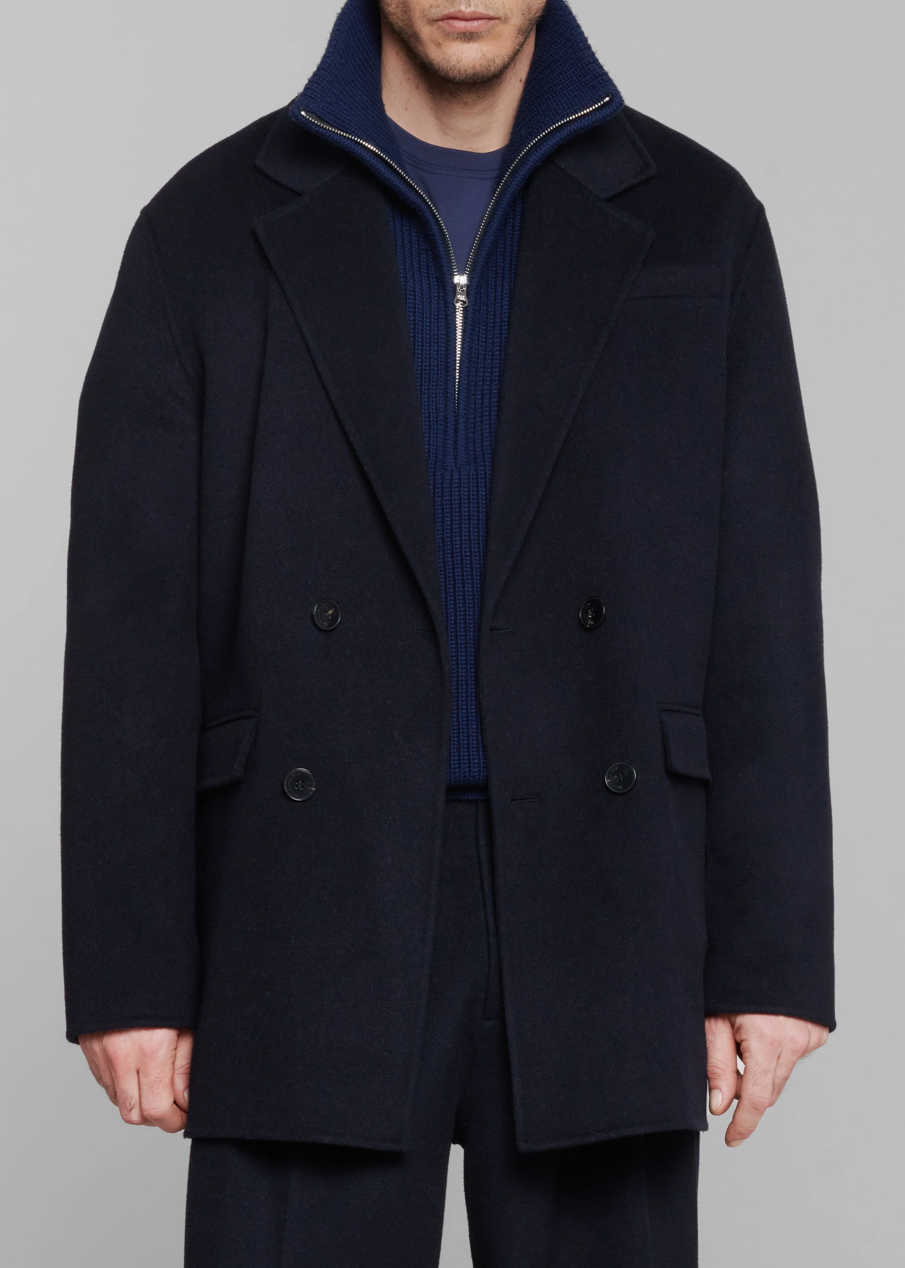 Harry Wool Blazer - Navy - Image 3