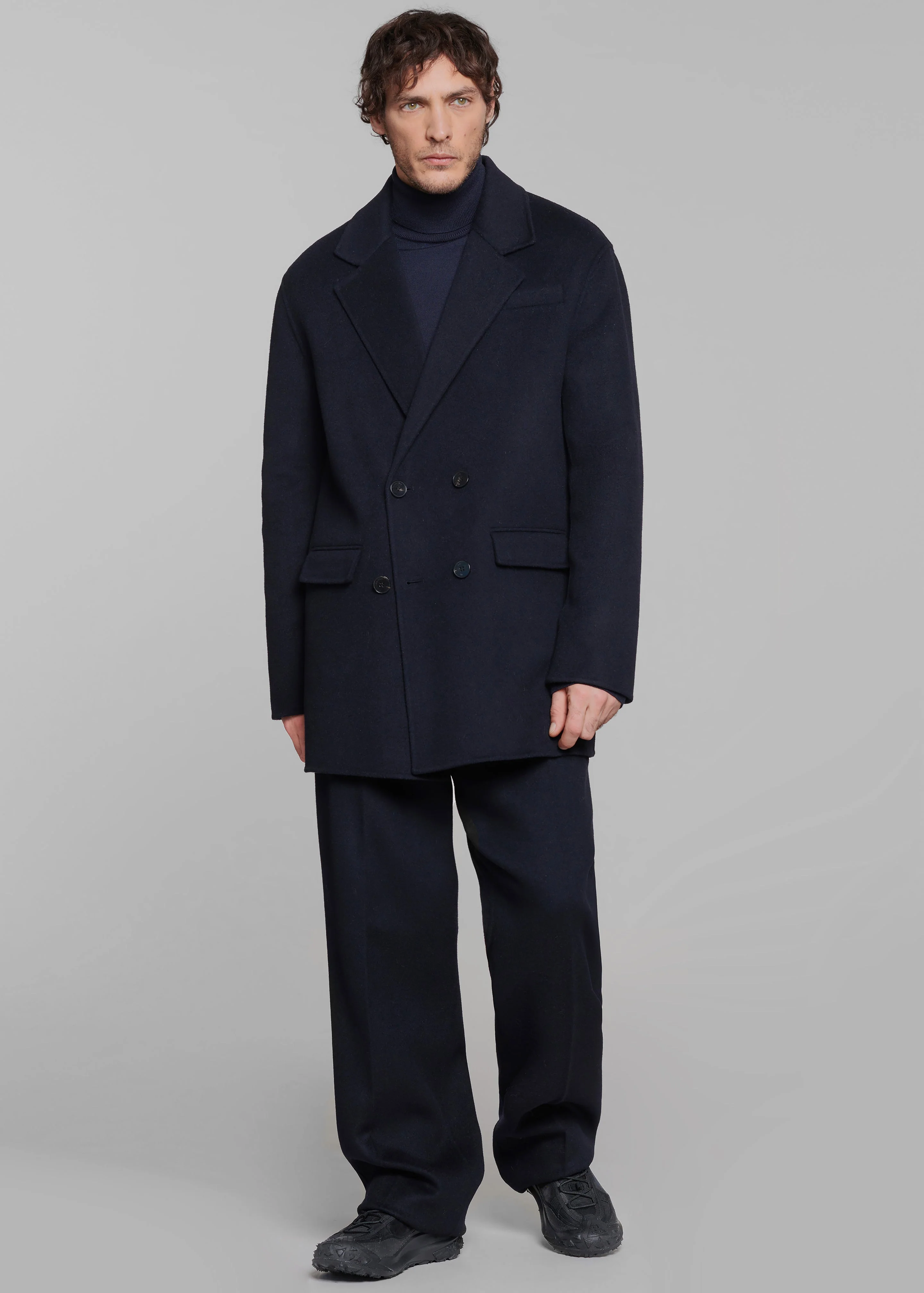 Harry Wool Blazer - Navy - Image 5