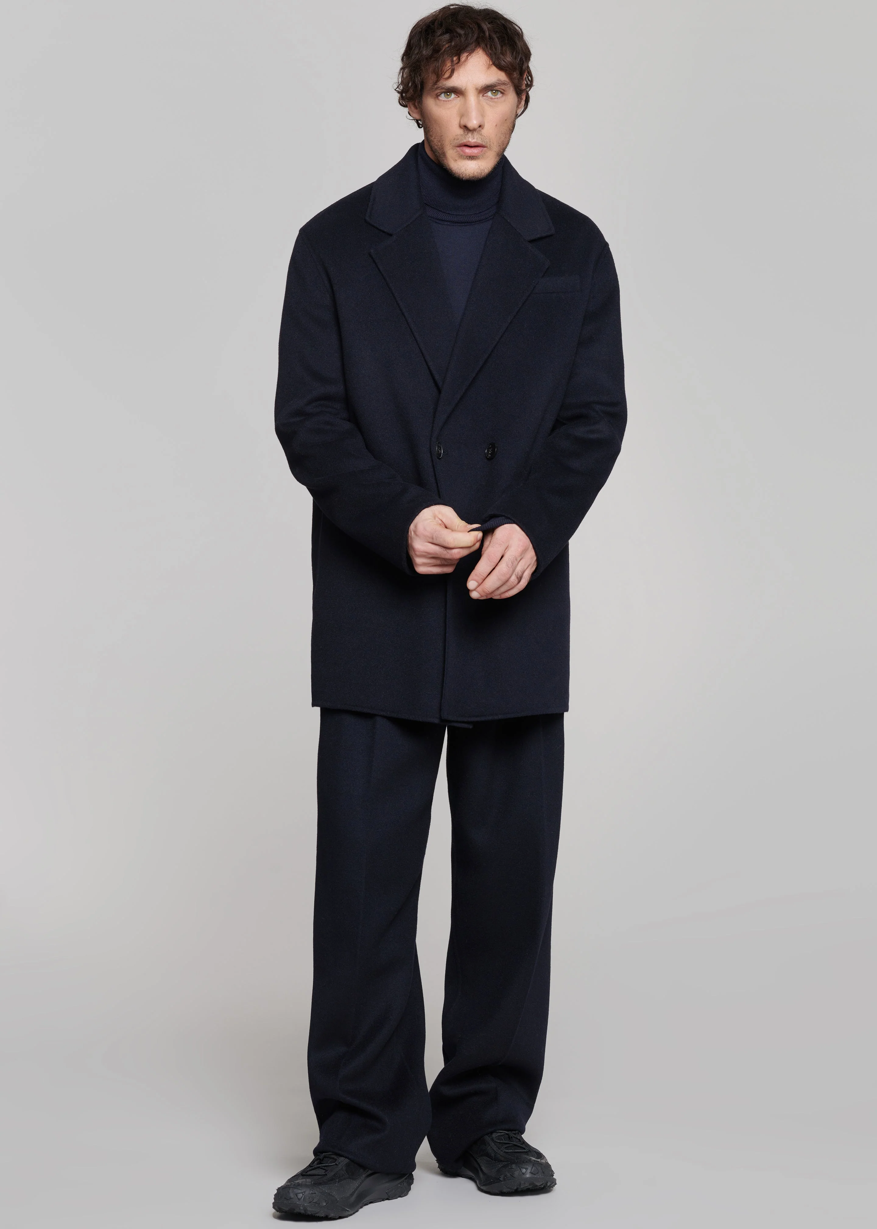 Harry Wool Blazer - Navy - Image 7