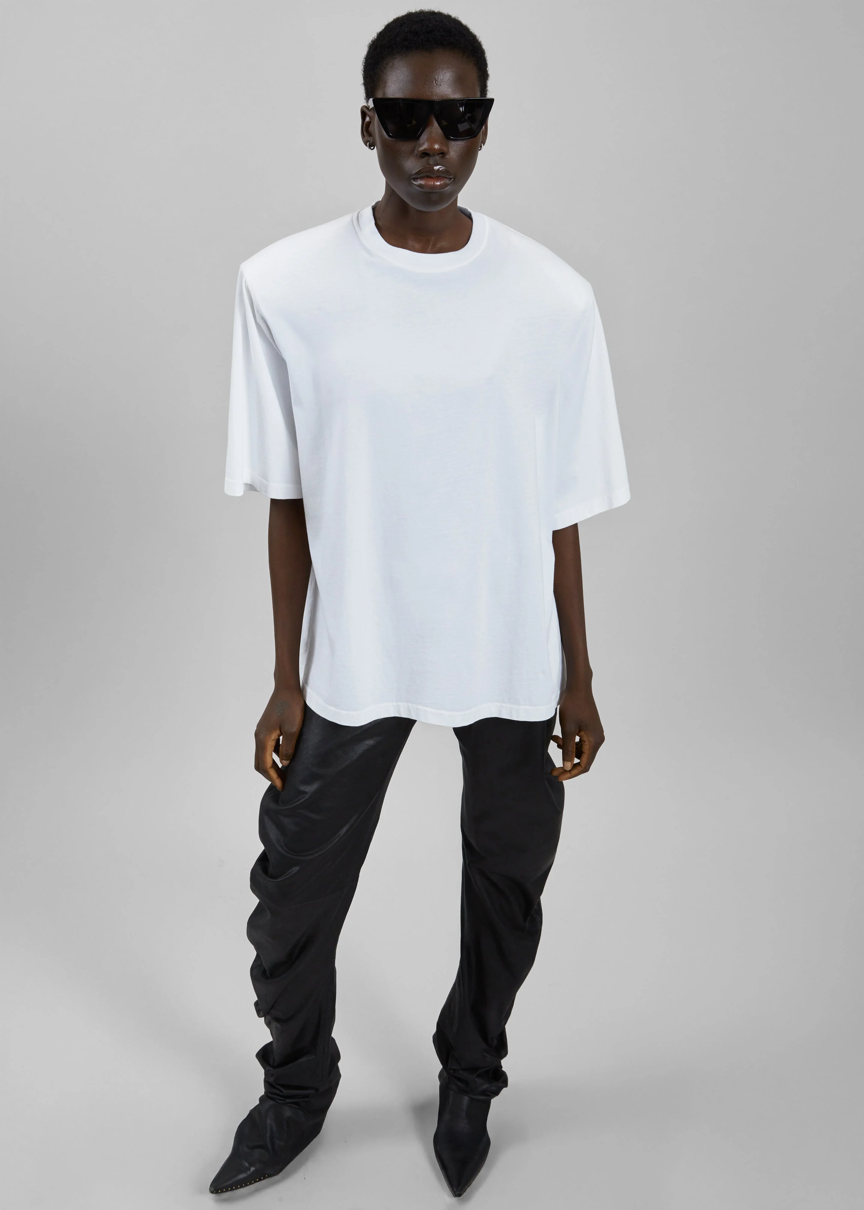 Hugo Padded T-Shirt - White