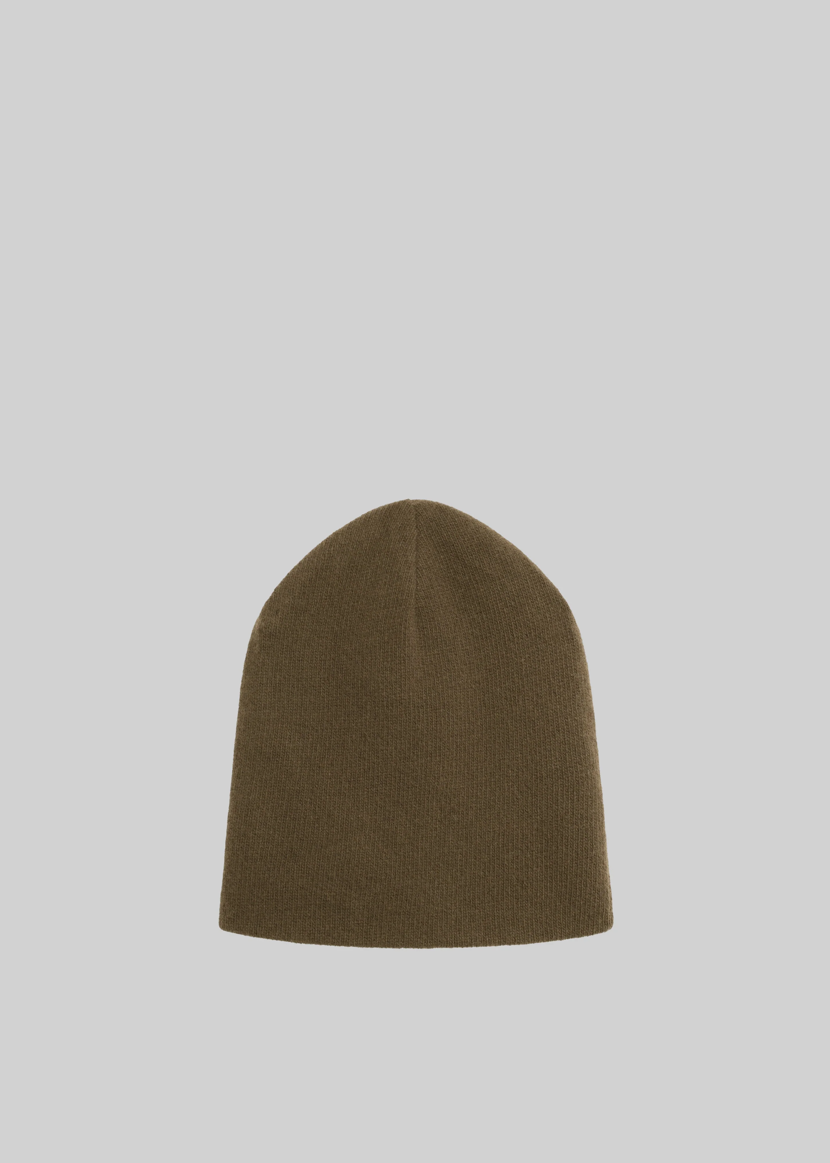 Inko Cashmere Beanie - Olive - Image 2