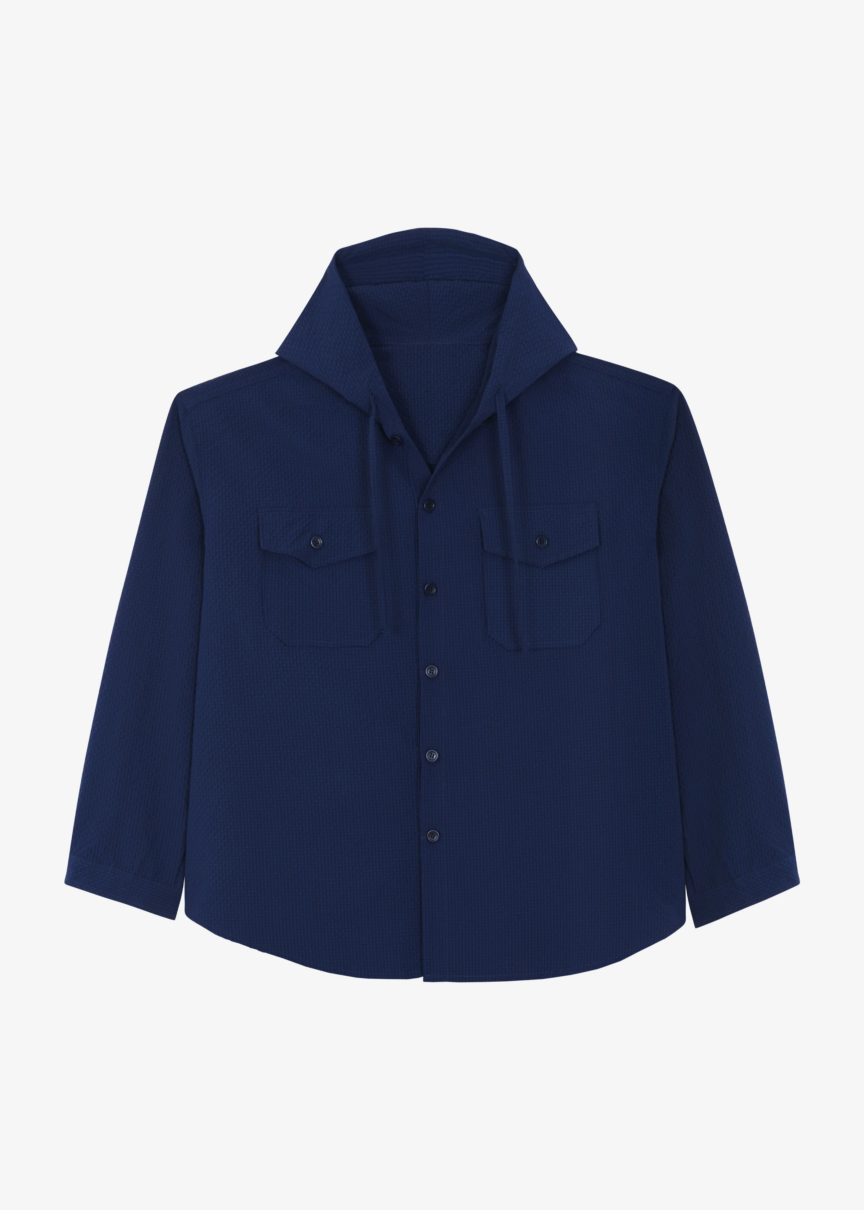 Lars Hooded Jacket - Navy - Image 8
