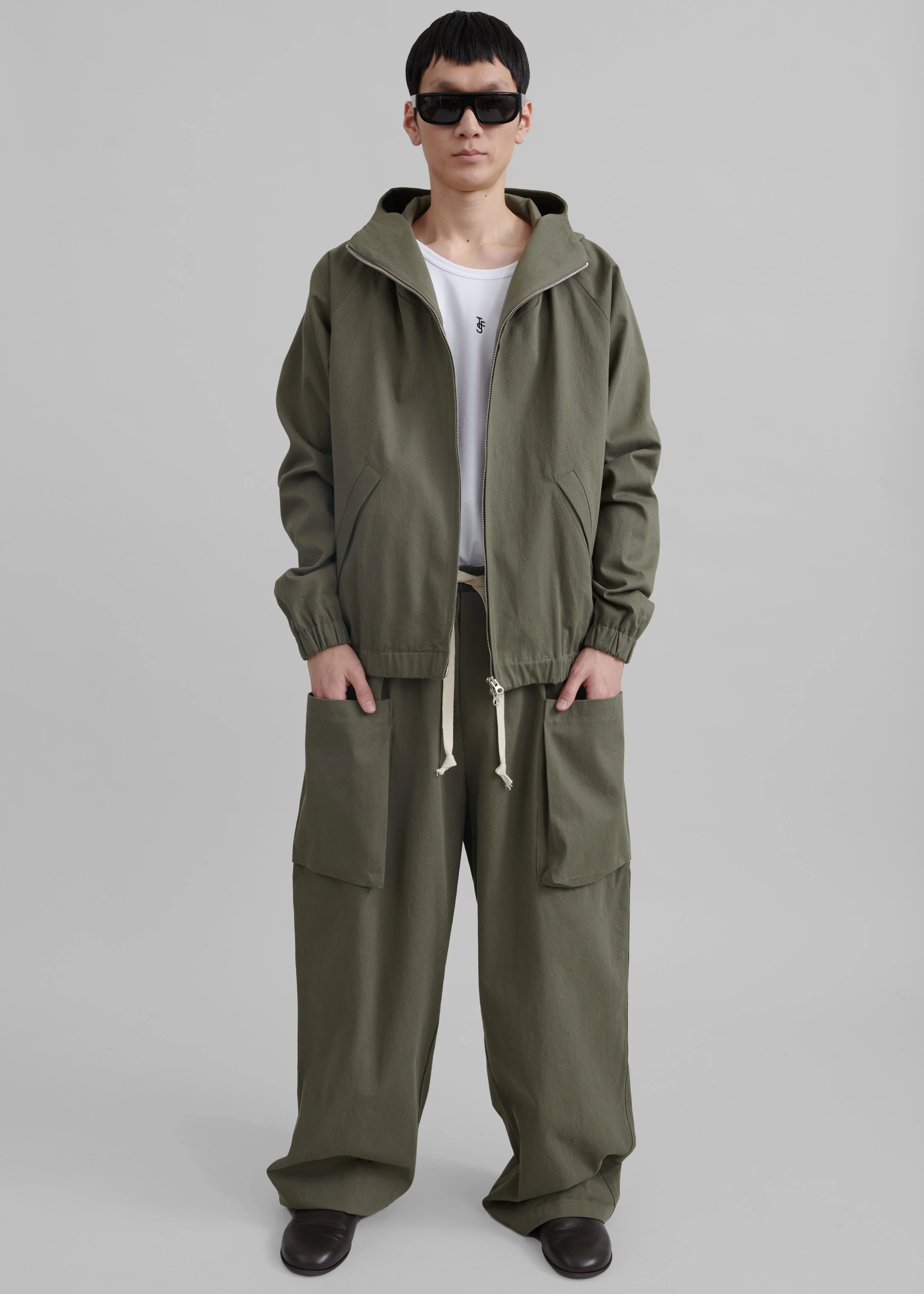 Lauri Hooded Jacket - Khaki - Image 5