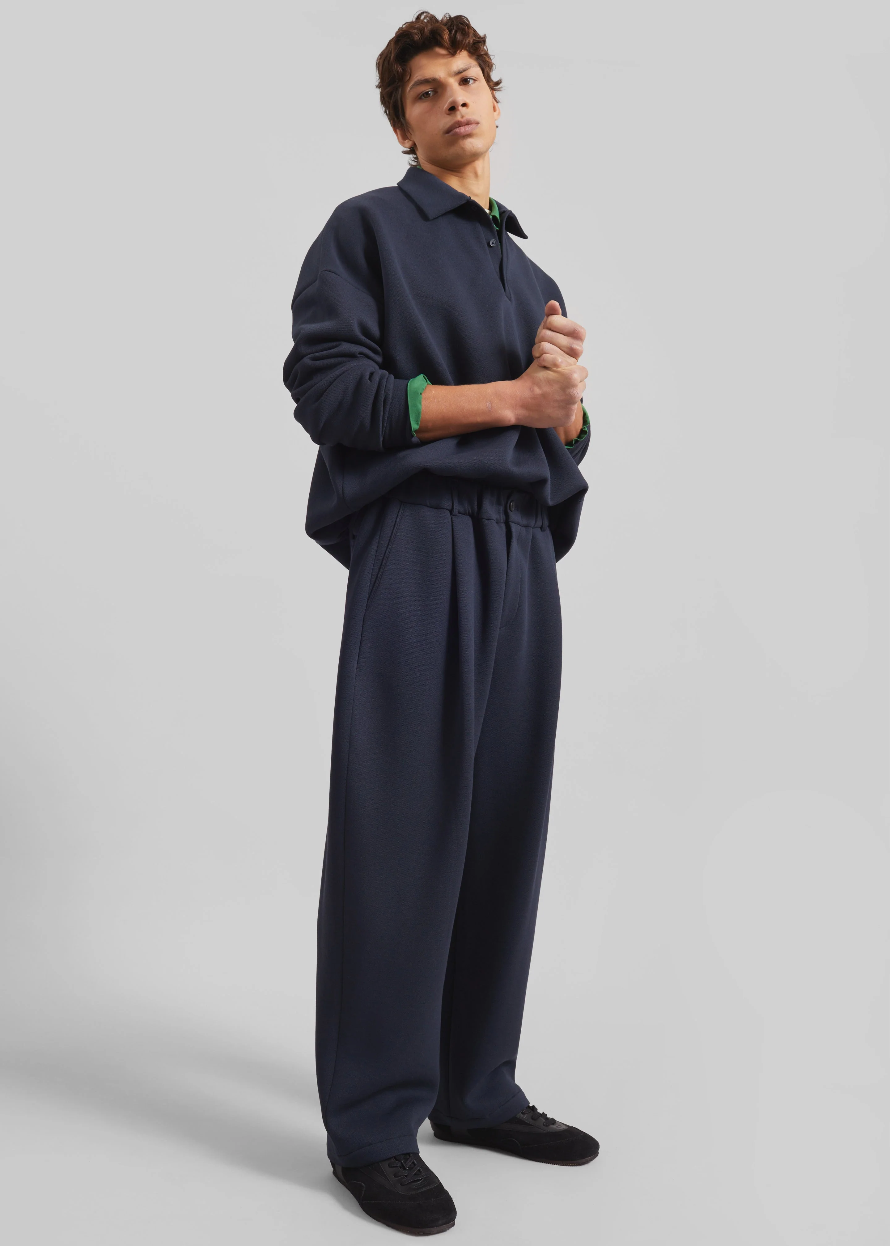 Lenham Straight Pants - Navy