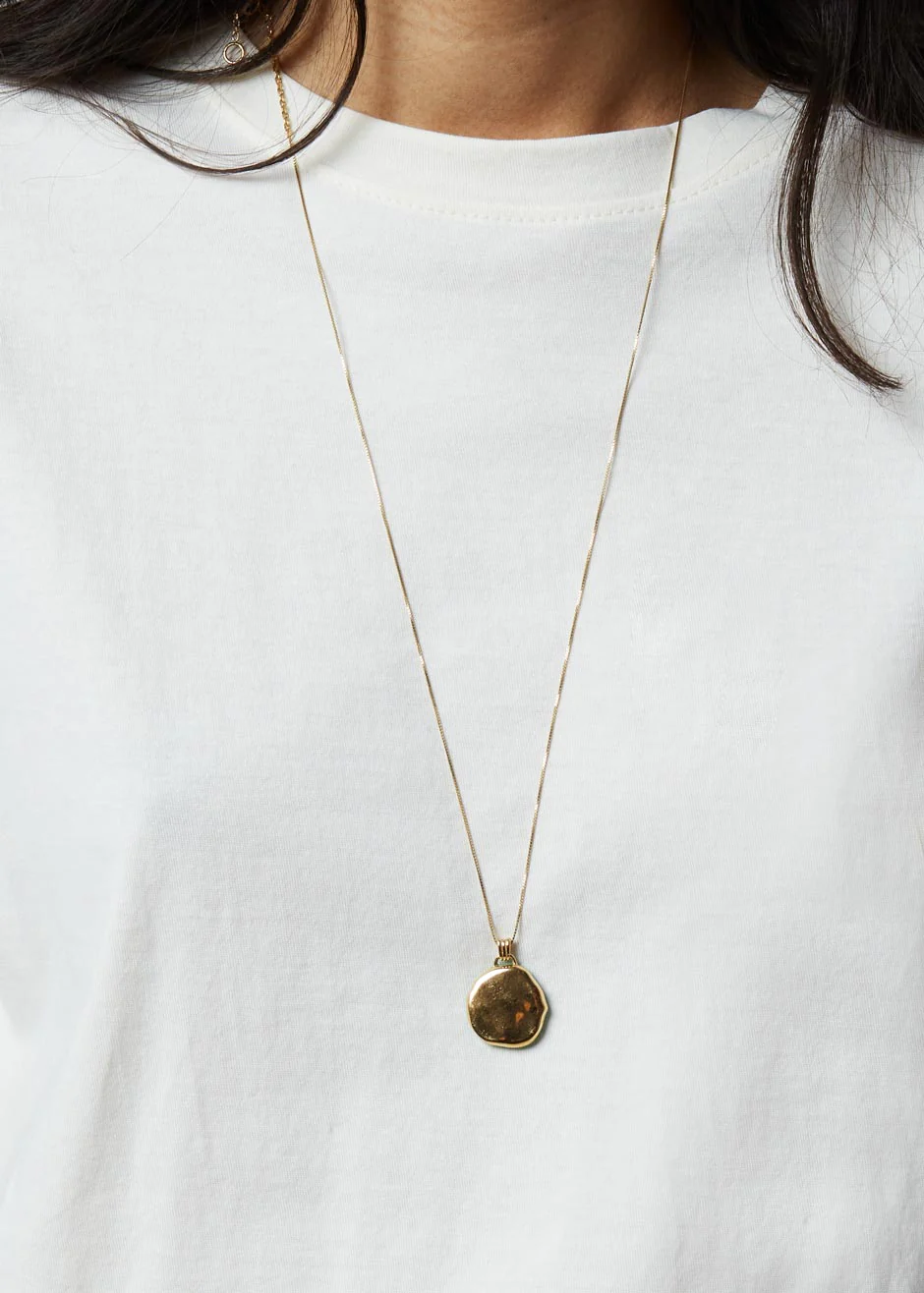 Lilou Simple Tee - Beige - Image 3