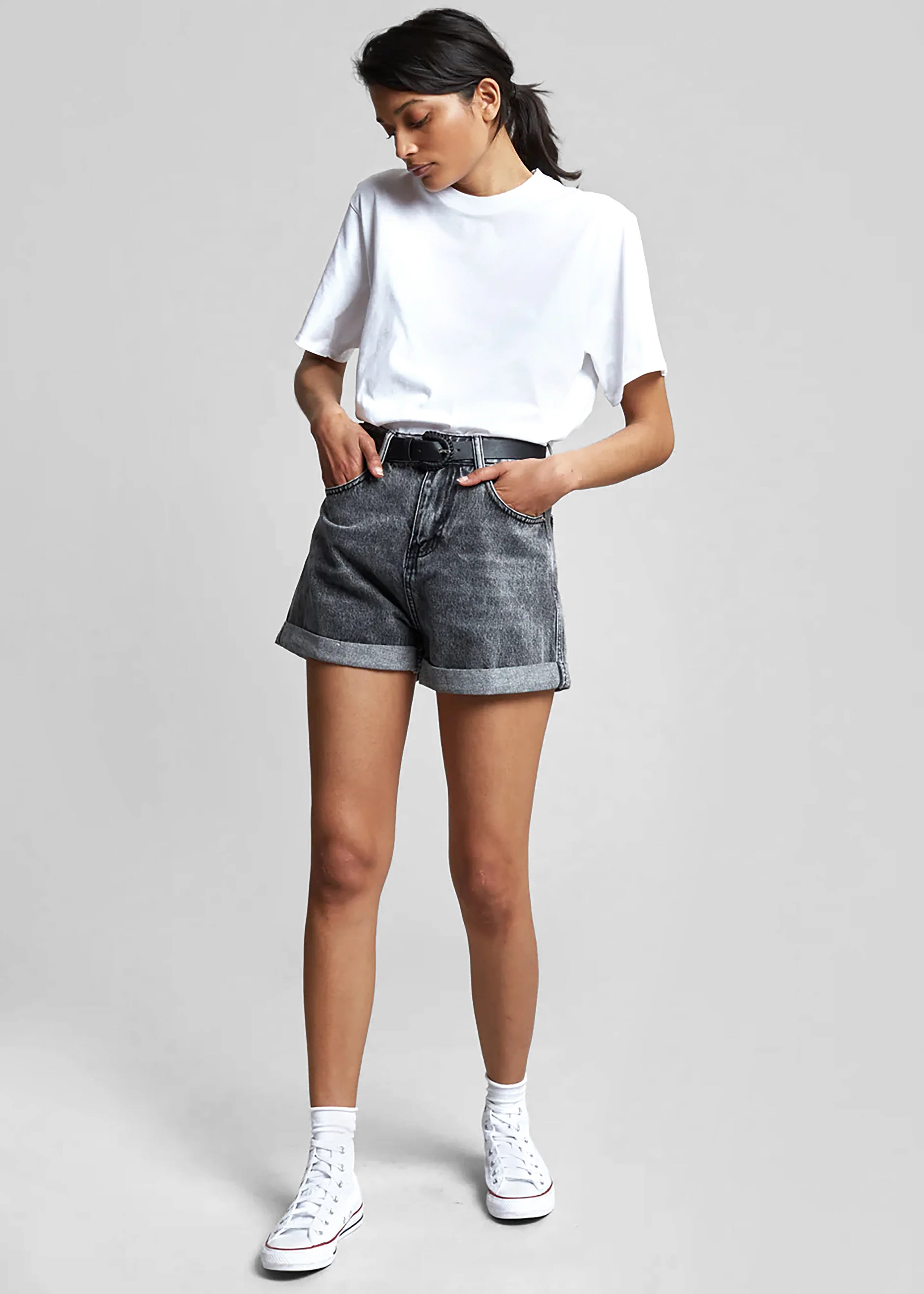 Lilou Simple Tee - Optic White - Image 3