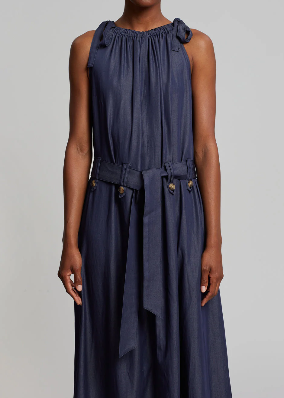 Liv Maxi Dress - Dark Indigo - Image 3