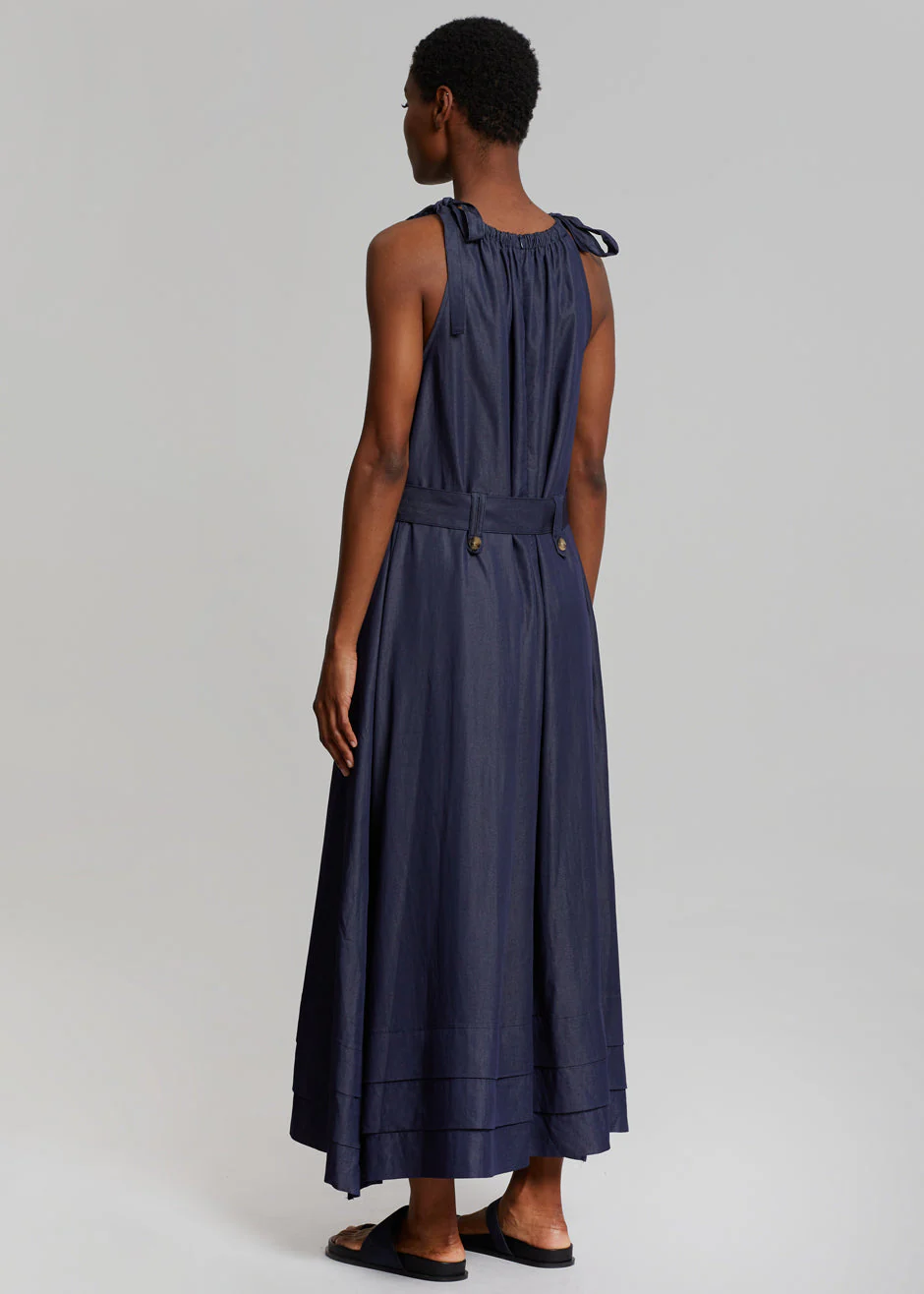 Liv Maxi Dress - Dark Indigo - Image 8