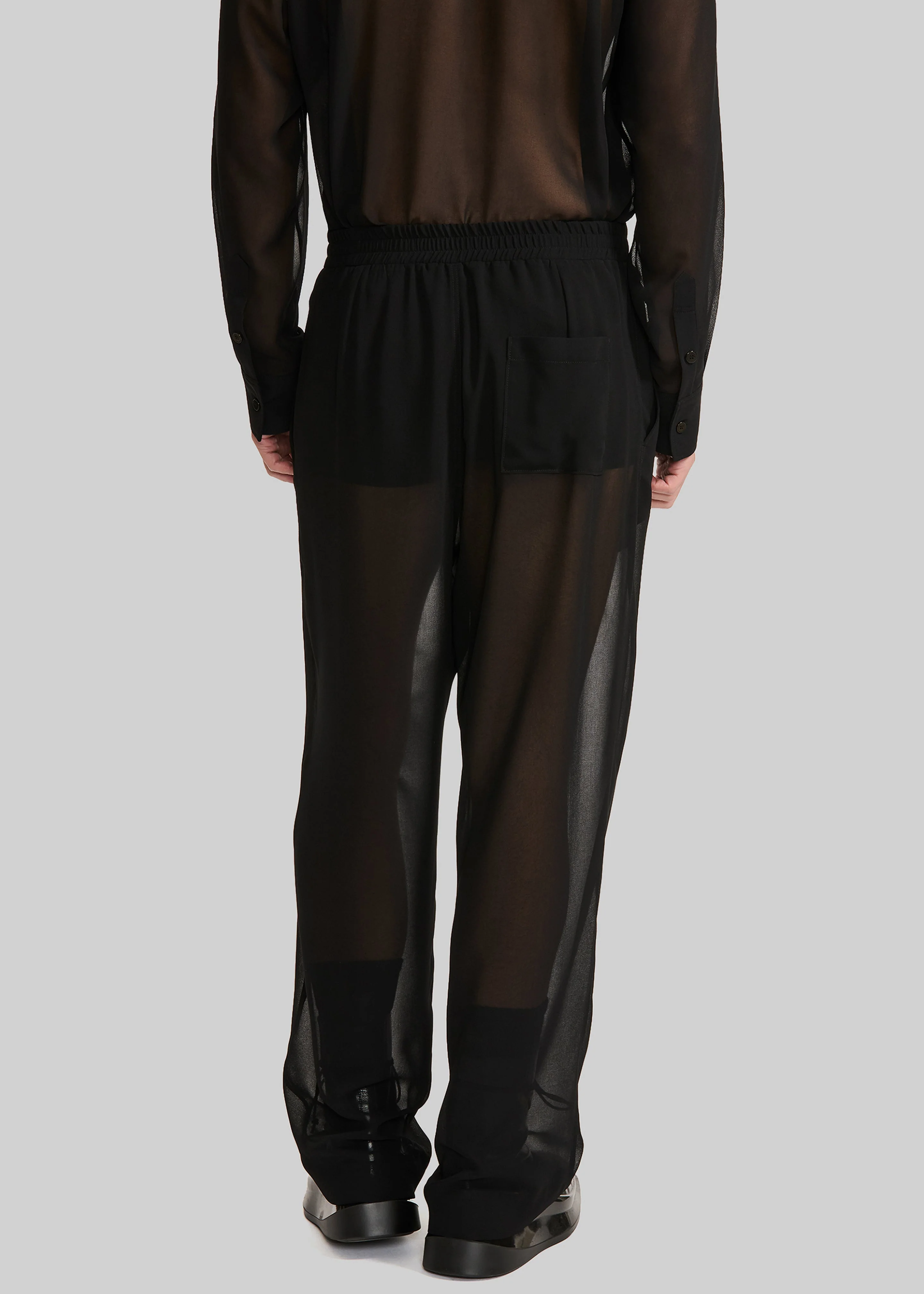 Louis Gabriel Nouchi Large Jogging Pants - Black - Image 5