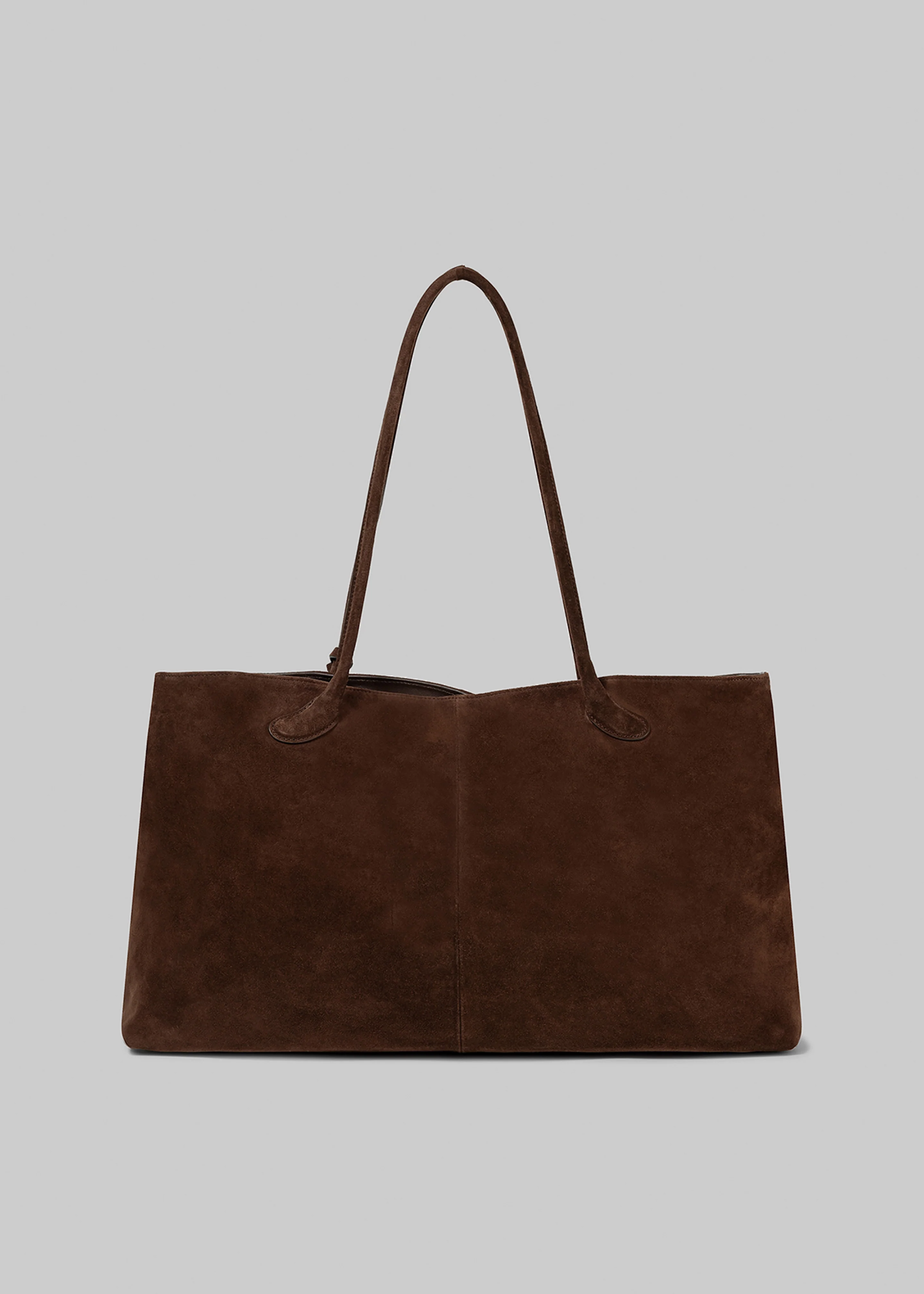Low Classic Haricot Bag - Suede Brown - Image 9