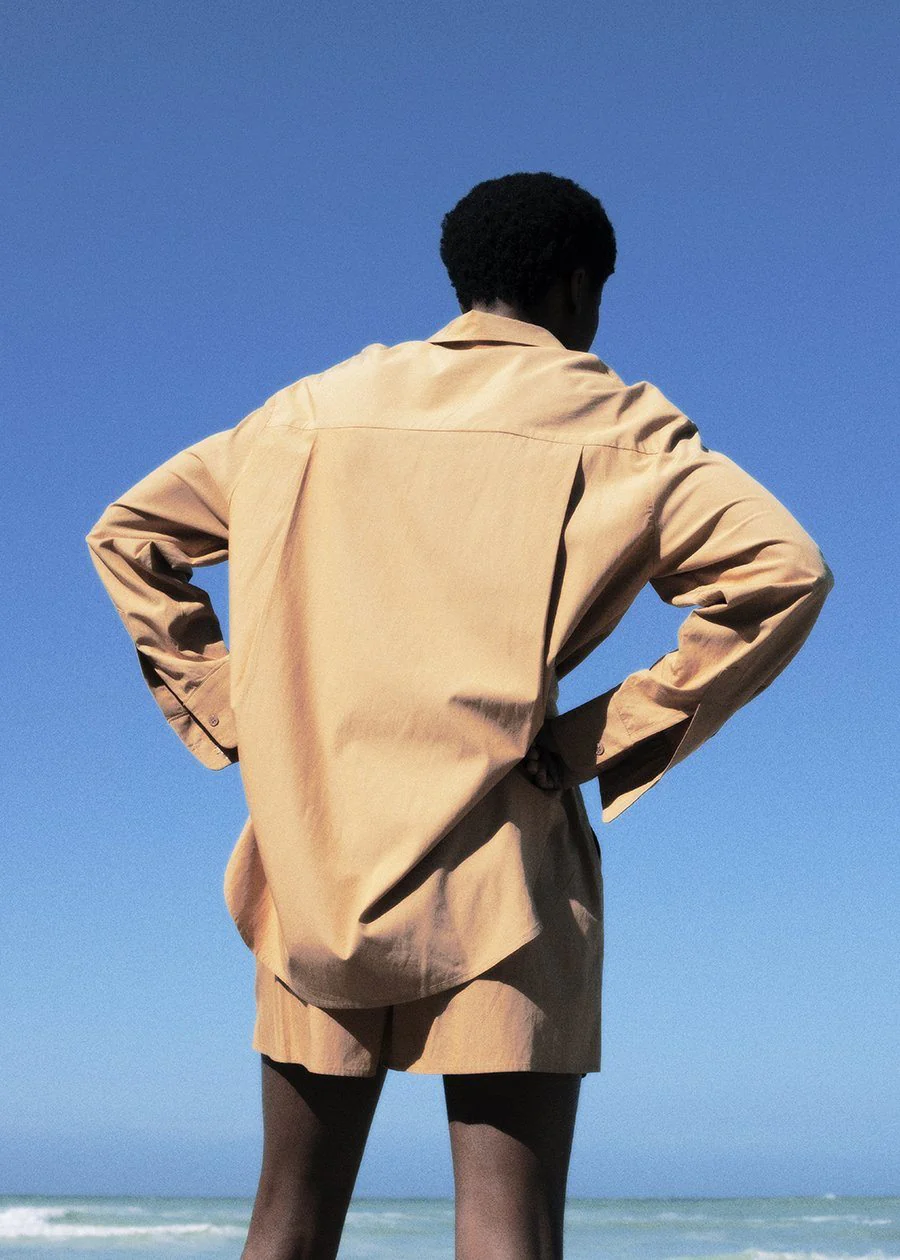 Lui Organic Cotton Shirt - Sahara - Image 10