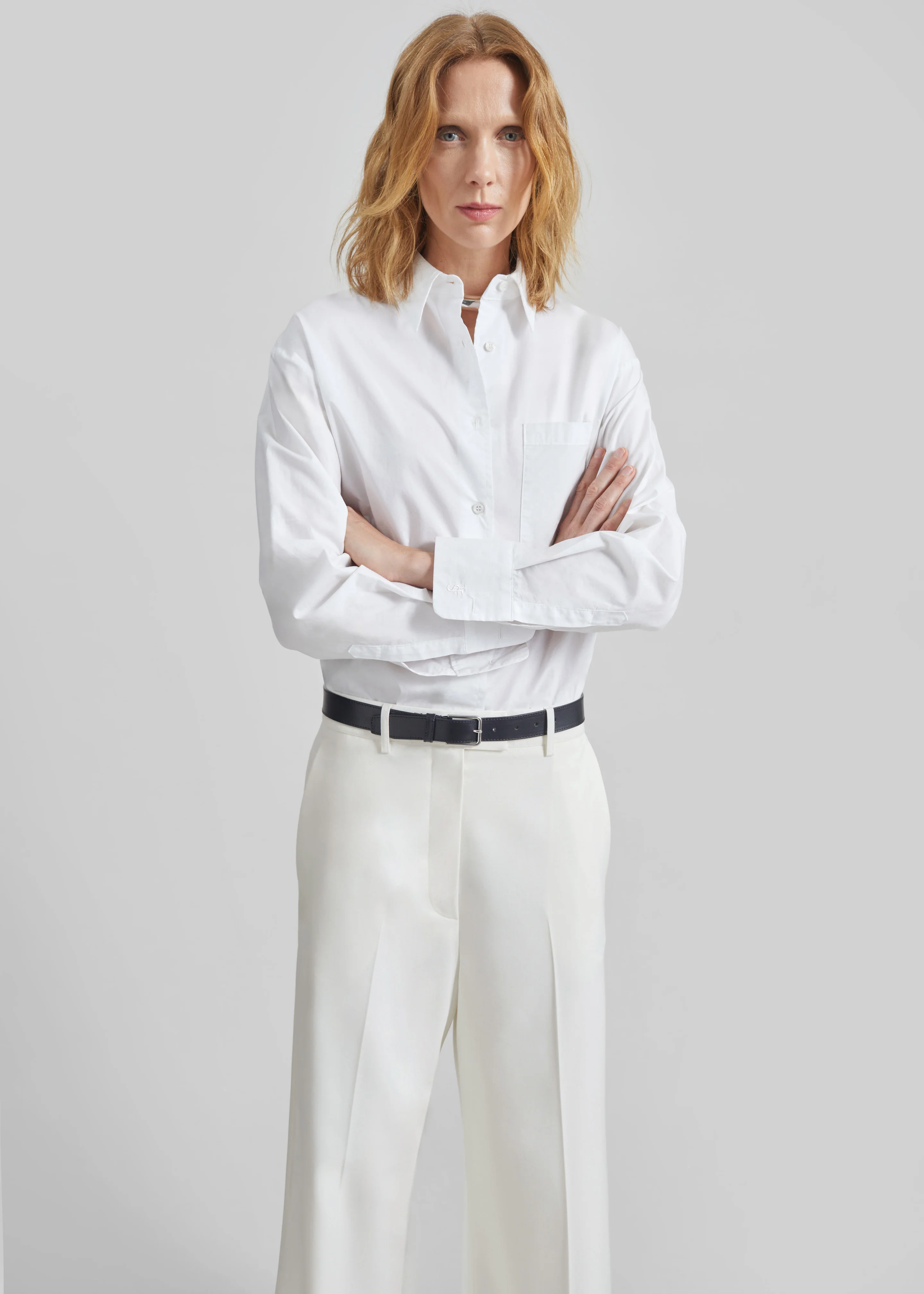 Lui Organic Cotton Shirt - White - Image 8