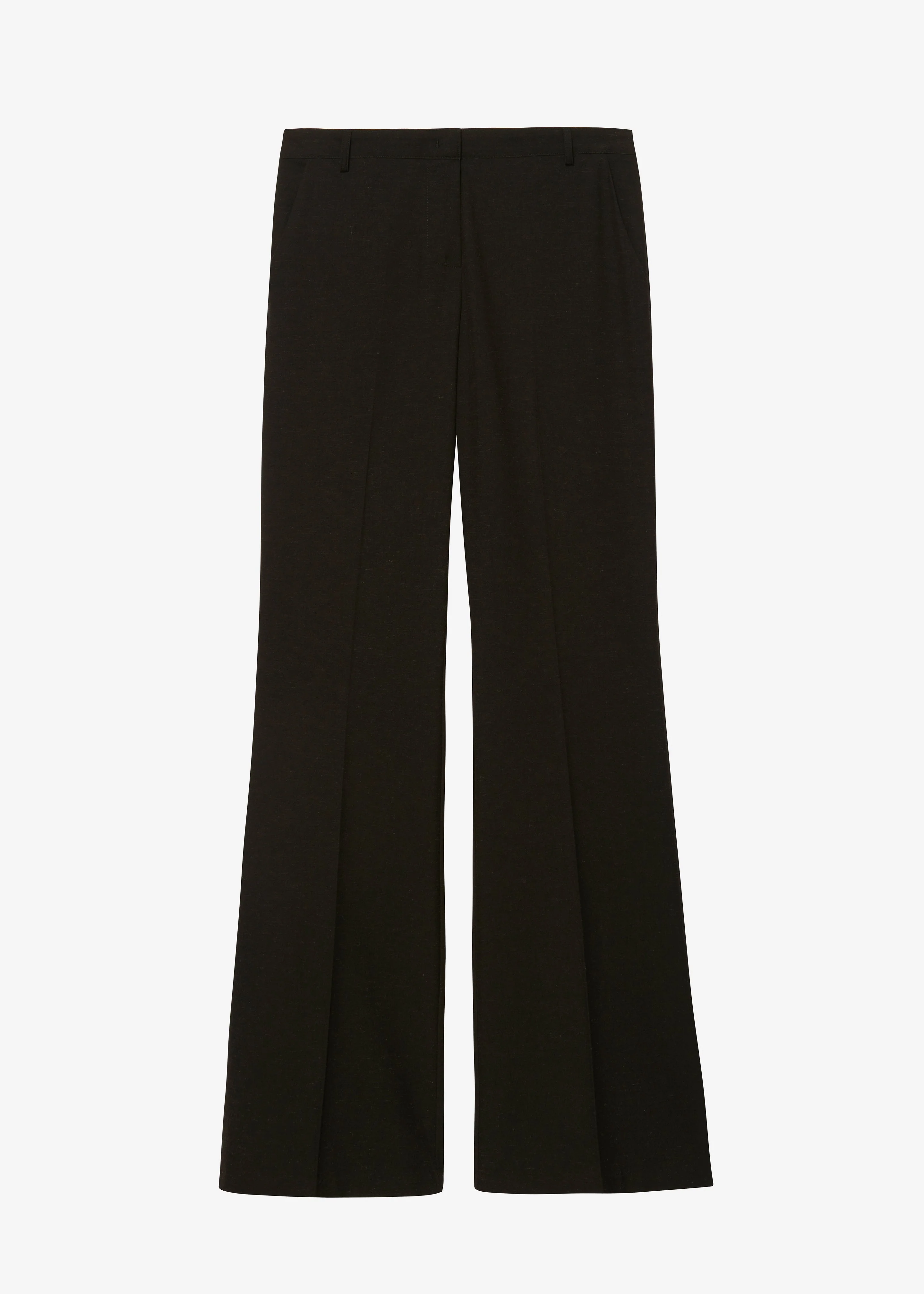Maisie Bootcut Twill Pants - Black - Image 16