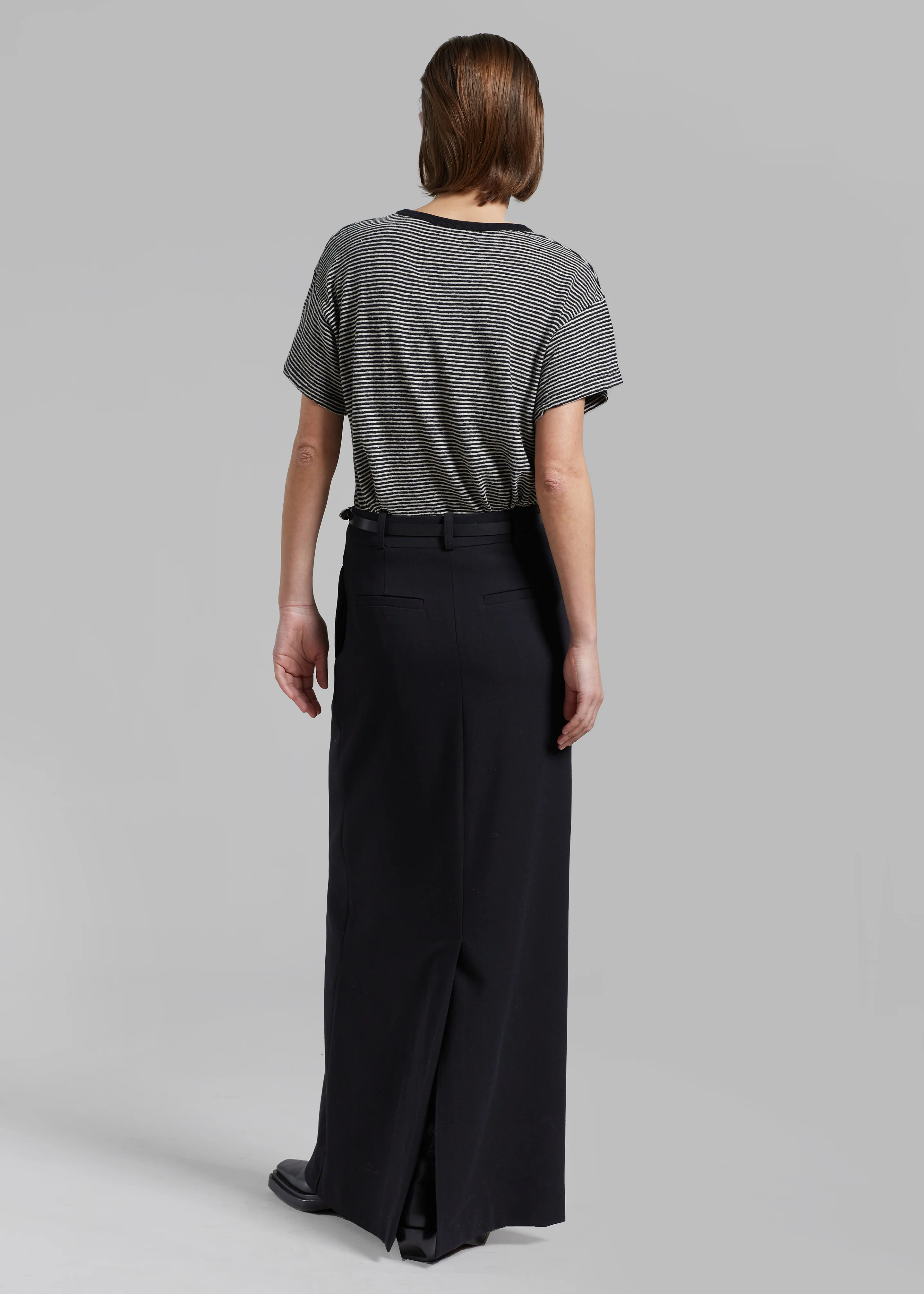 Malvo Long Pencil Skirt - Black - Image 11
