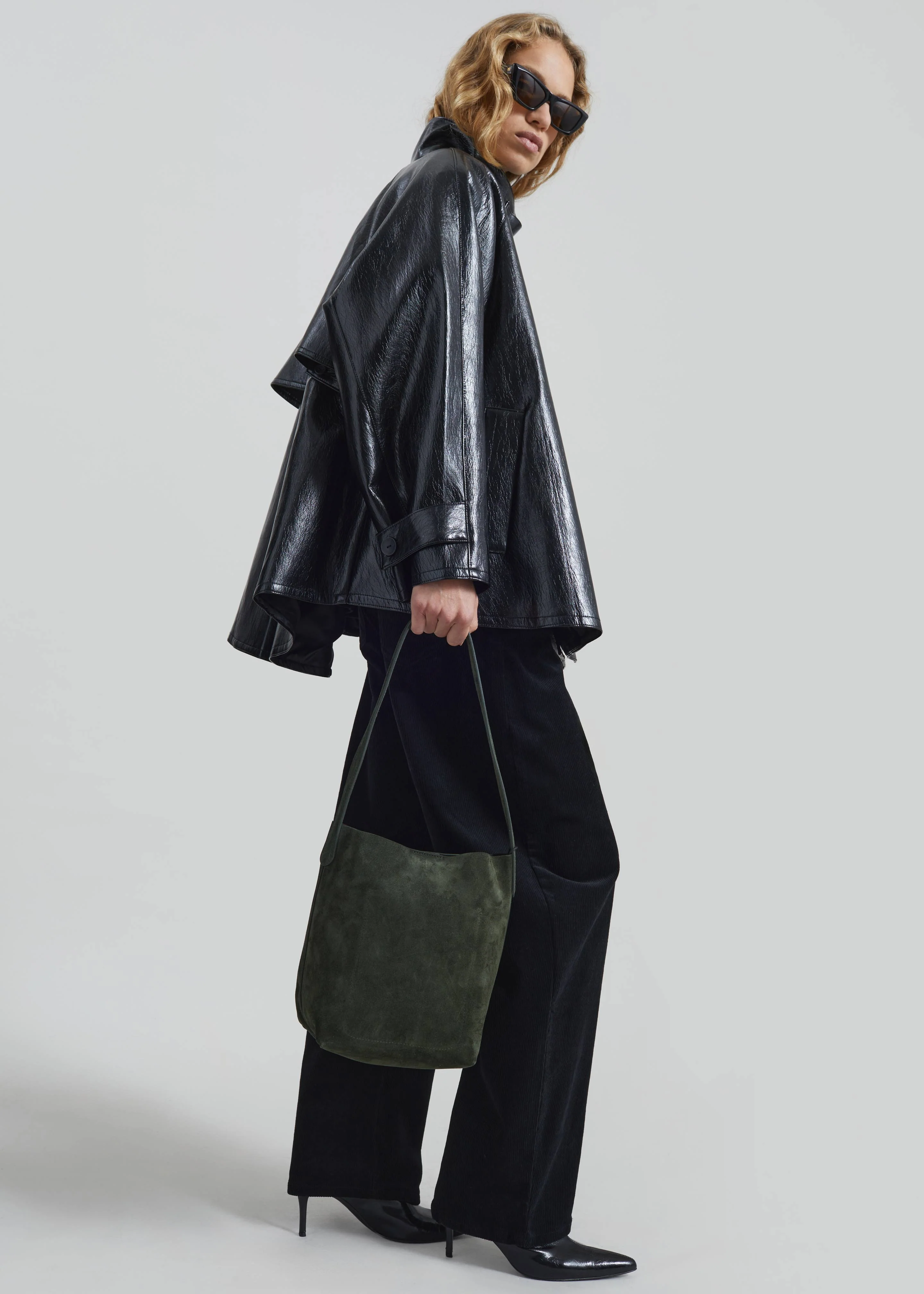 Mansur Gavriel Small Everyday Cabas - Moss - Image 3