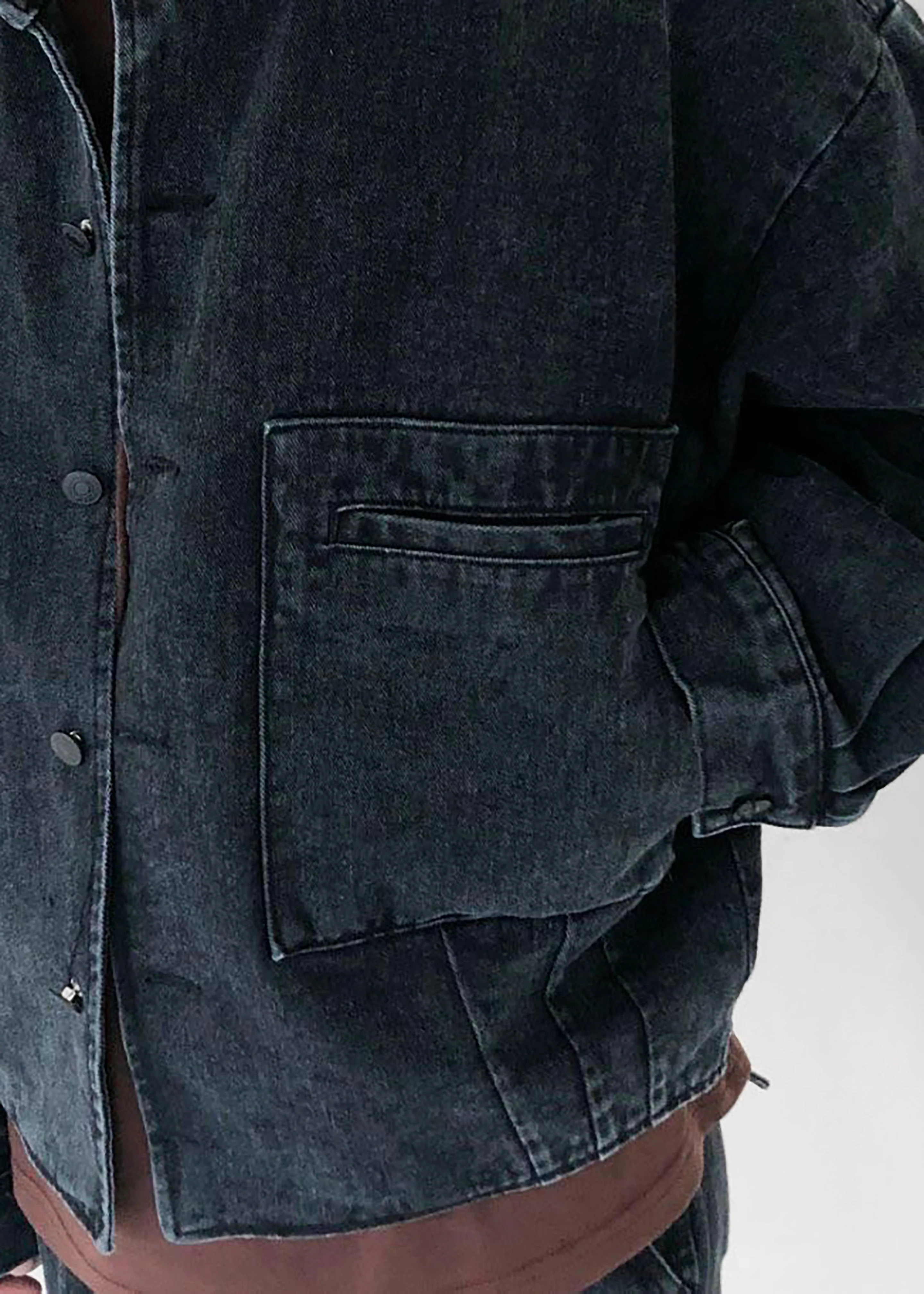 Miller Denim Jacket - Black Wash - Image 3