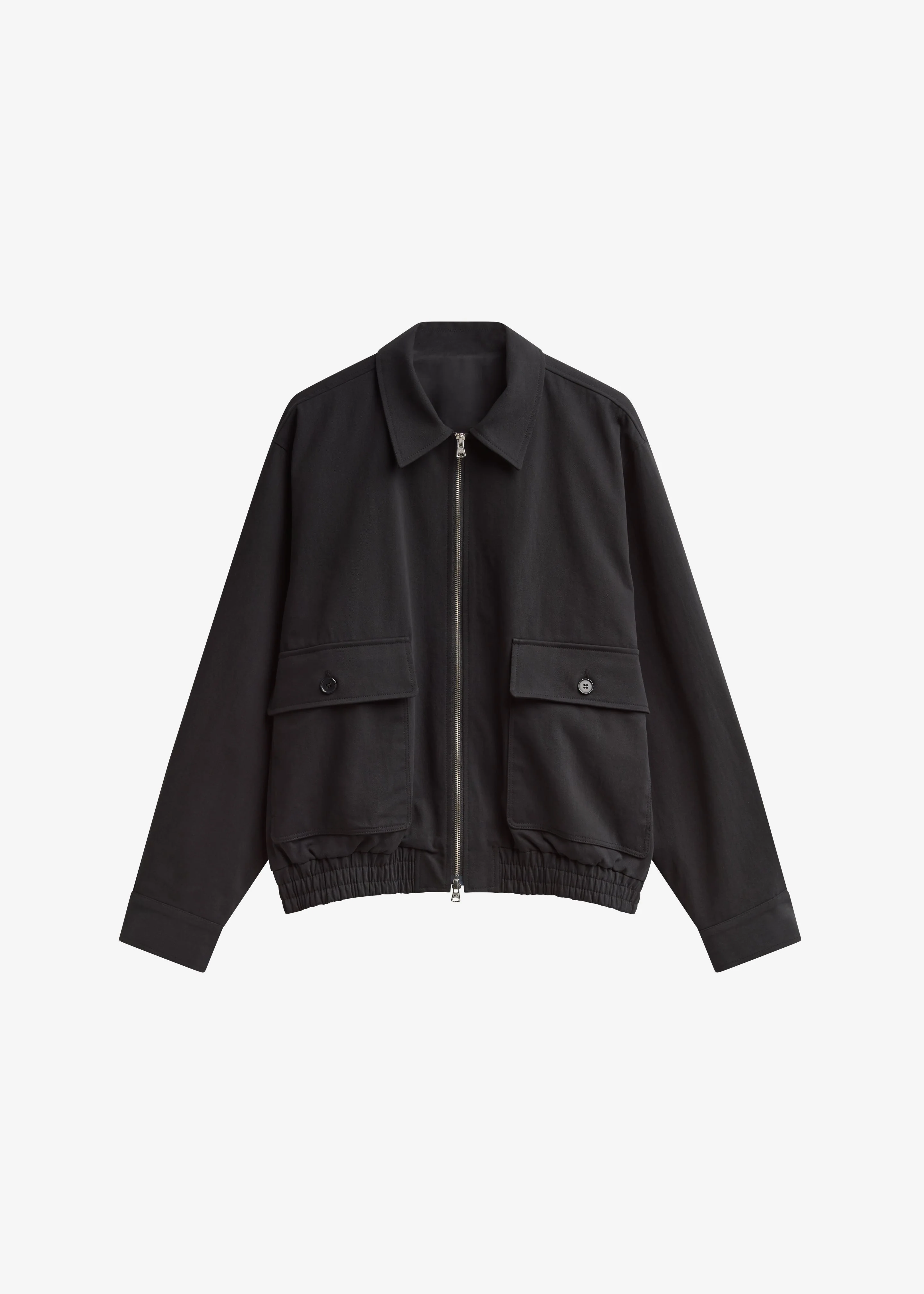 Mitchell Cotton Twill Jacket - Black - Image 7