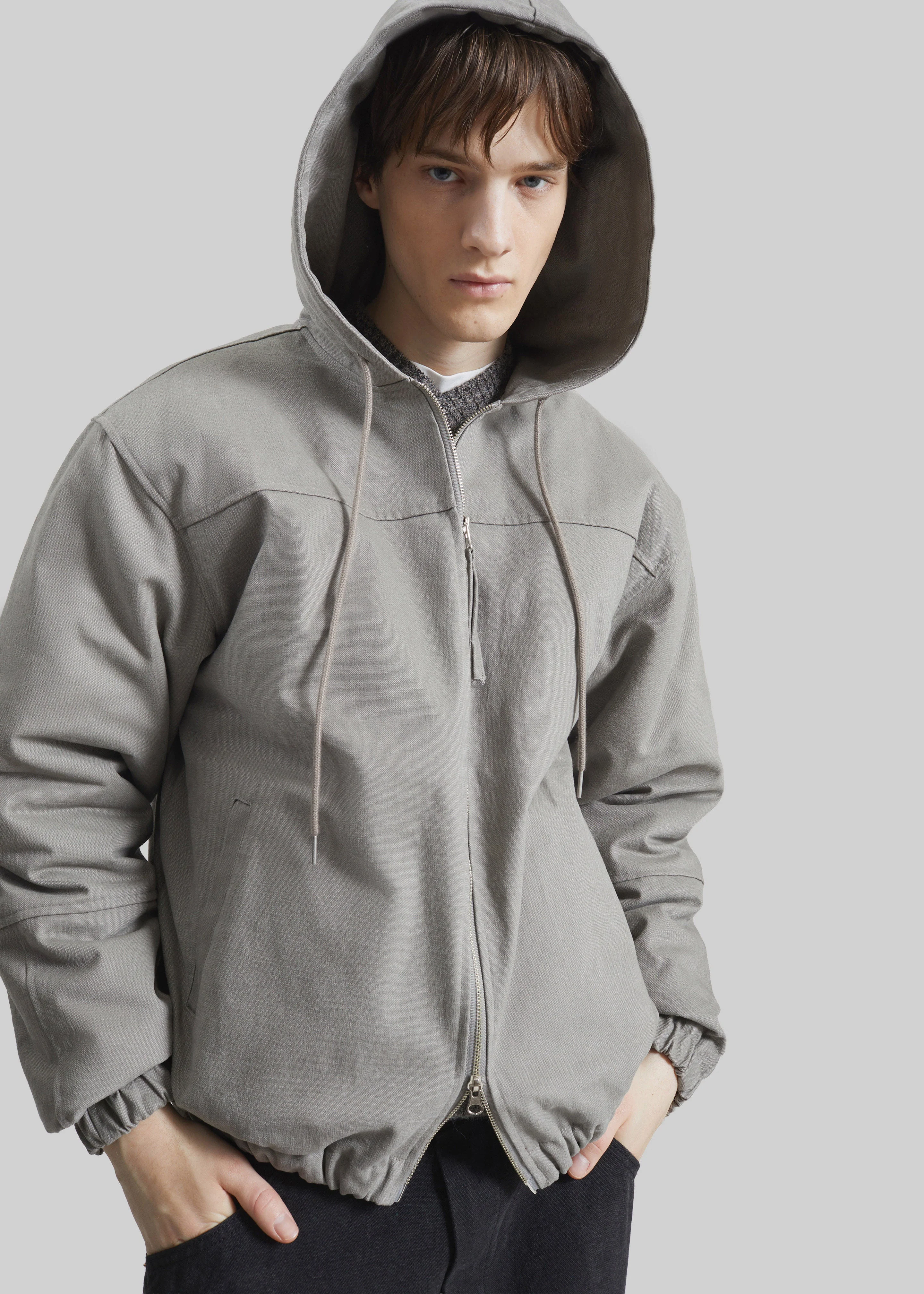 Molkom Padded Jacket - Taupe - Image 7