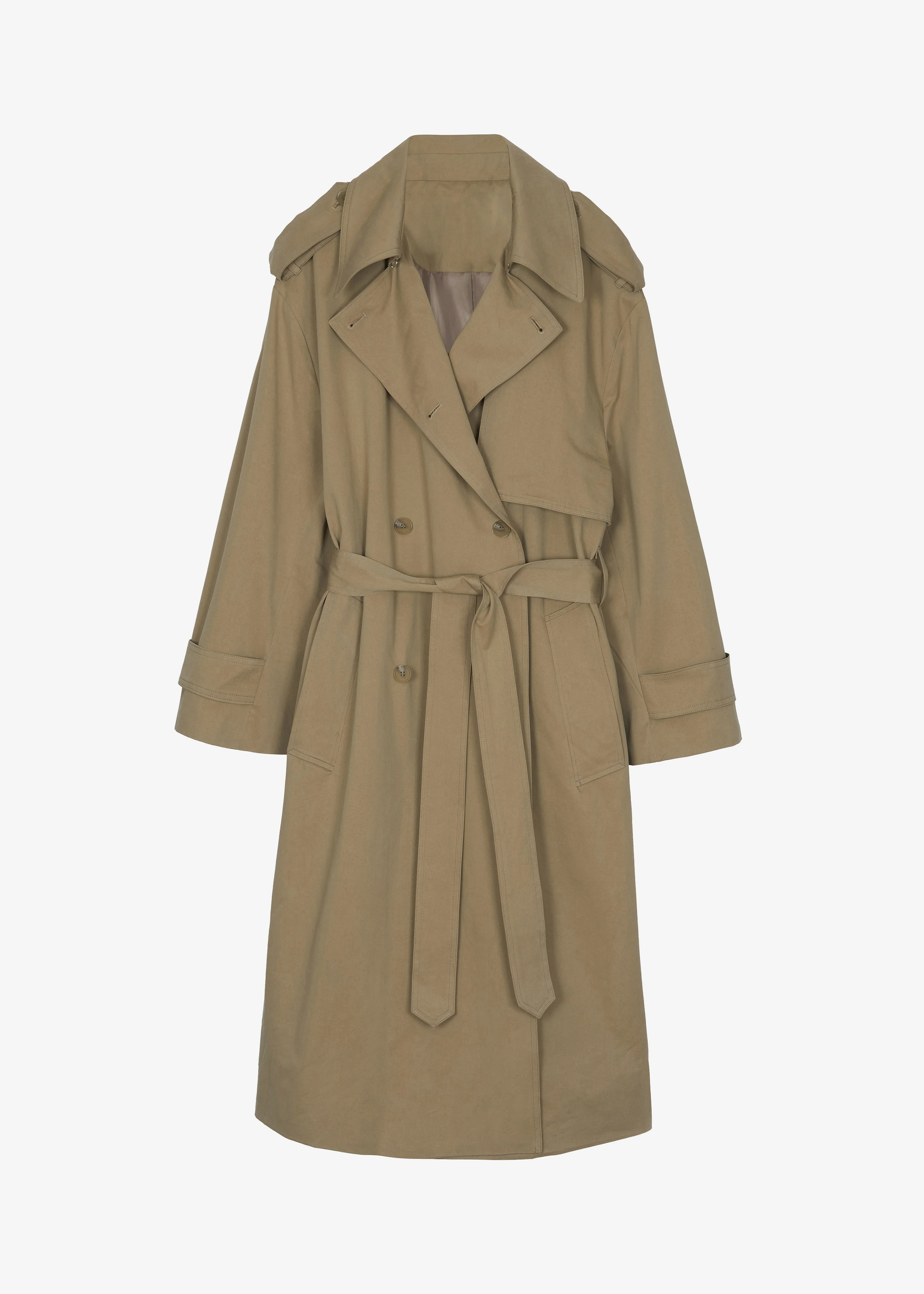 Nabesna Trench Coat - Beige - Image 9