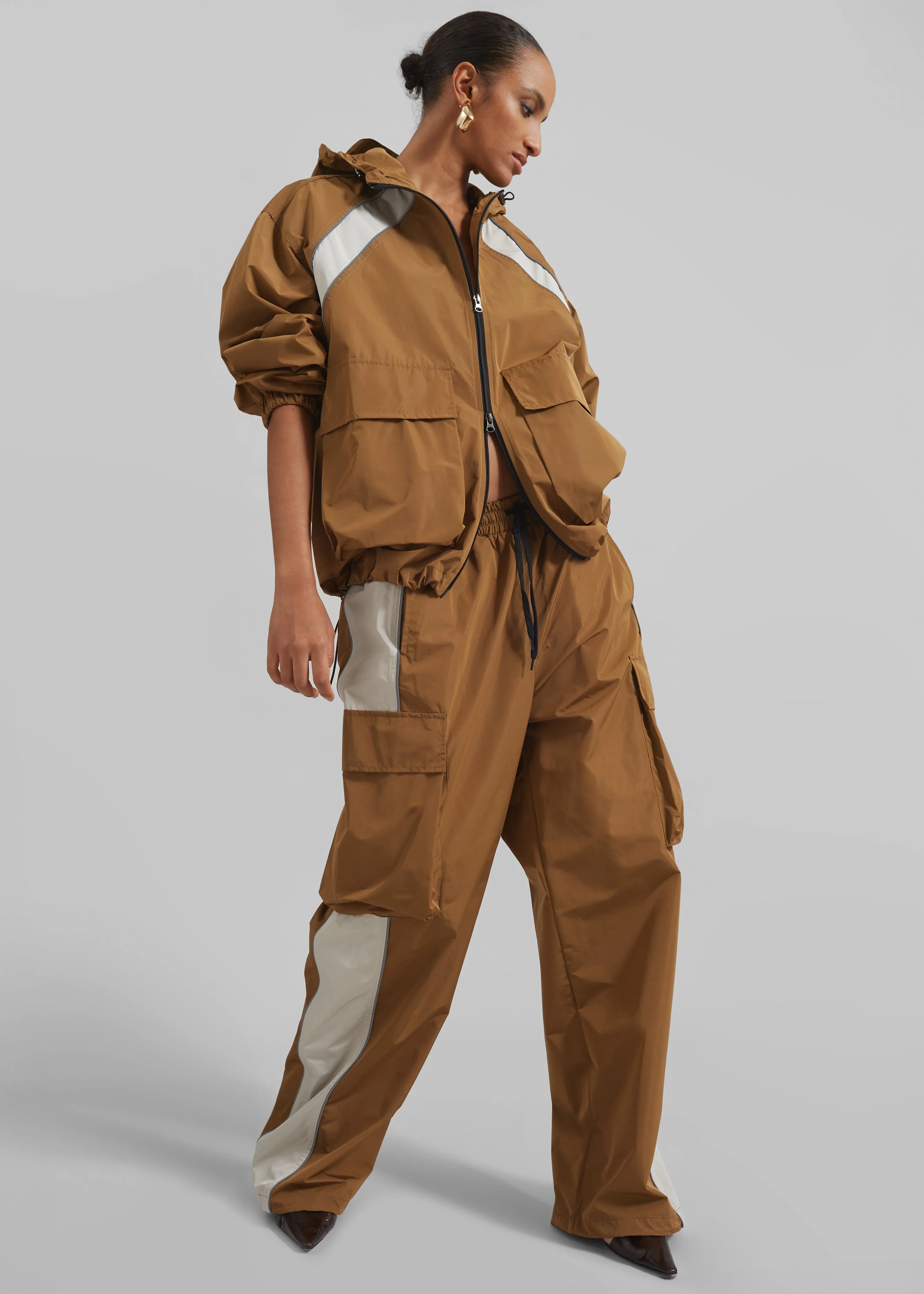 Navan Cargo Pants - Brown - Image 6