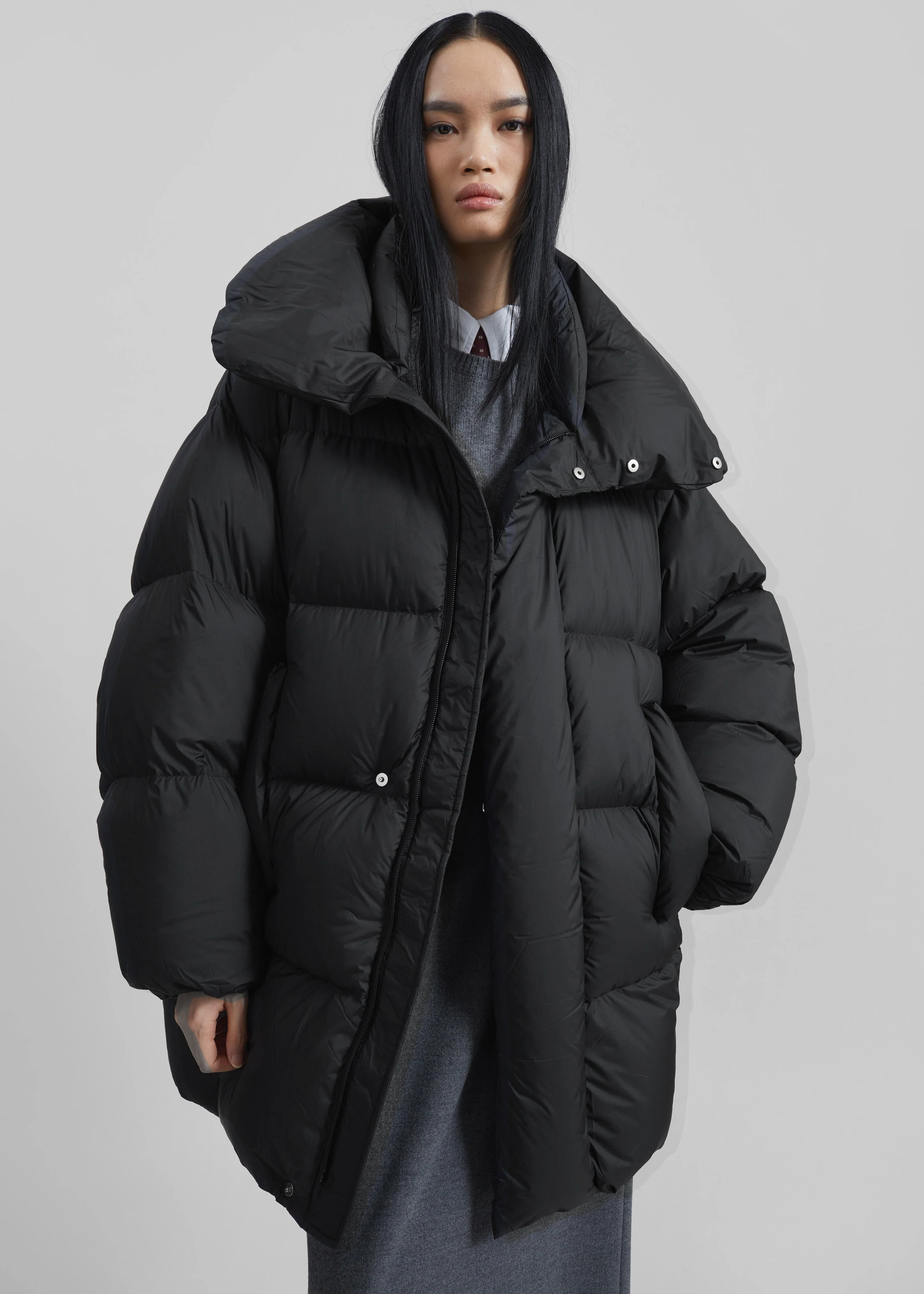 Ortler Puffer Jacket - Black - Image 3