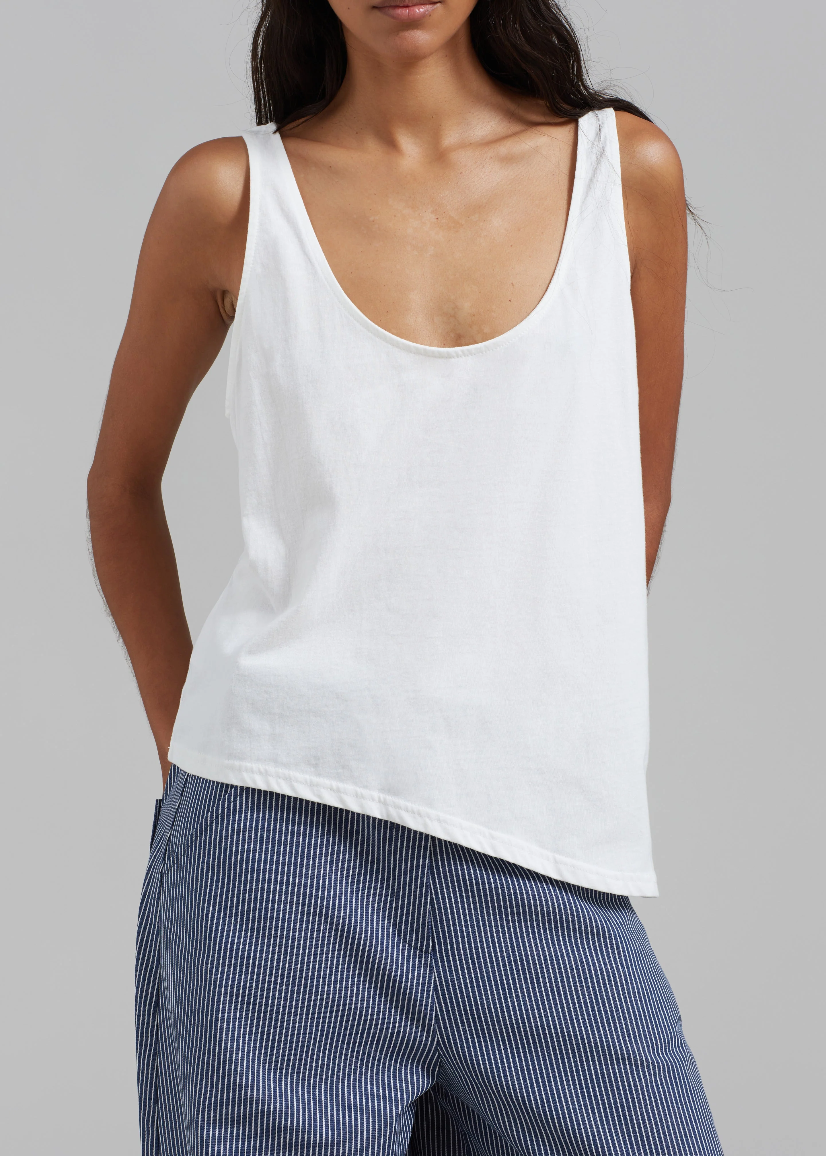Penelope Tank Top - White - Image 4