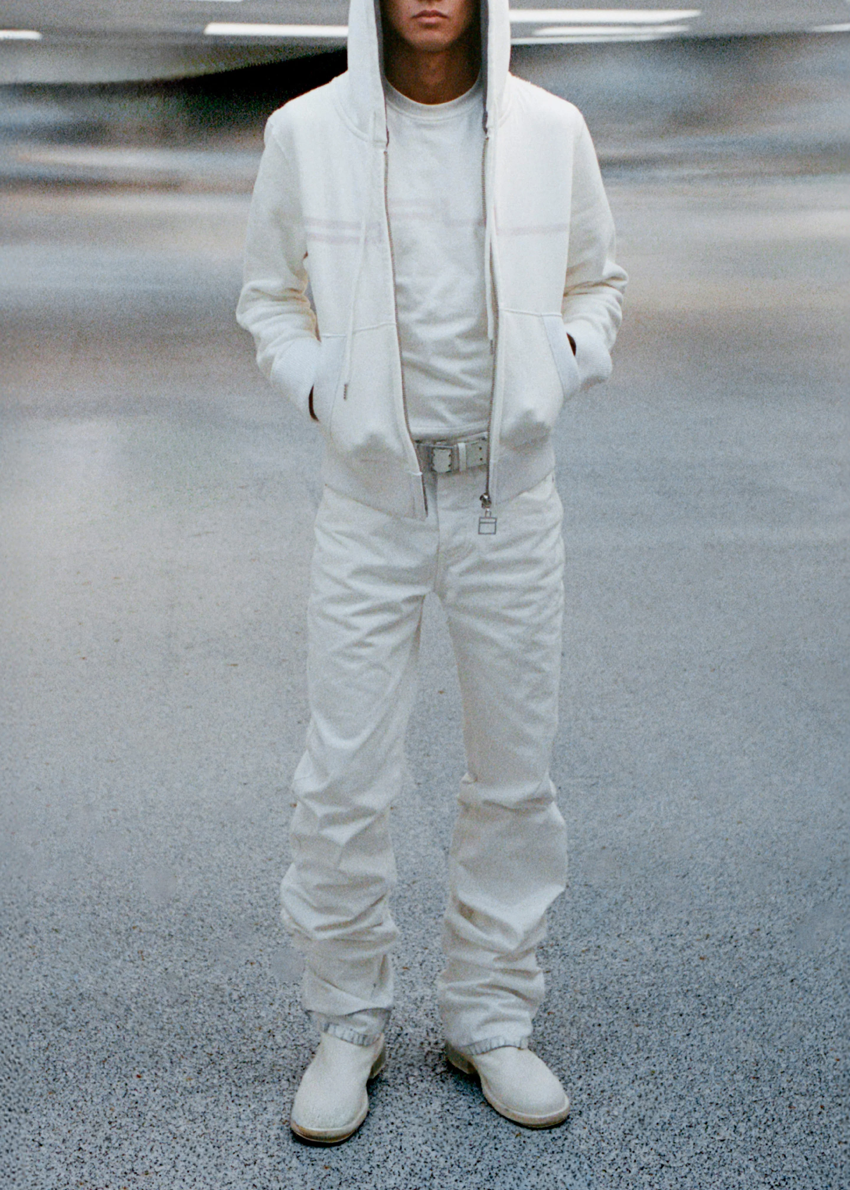 Pieces Uniques Denim Pants - White Wash - Image 8