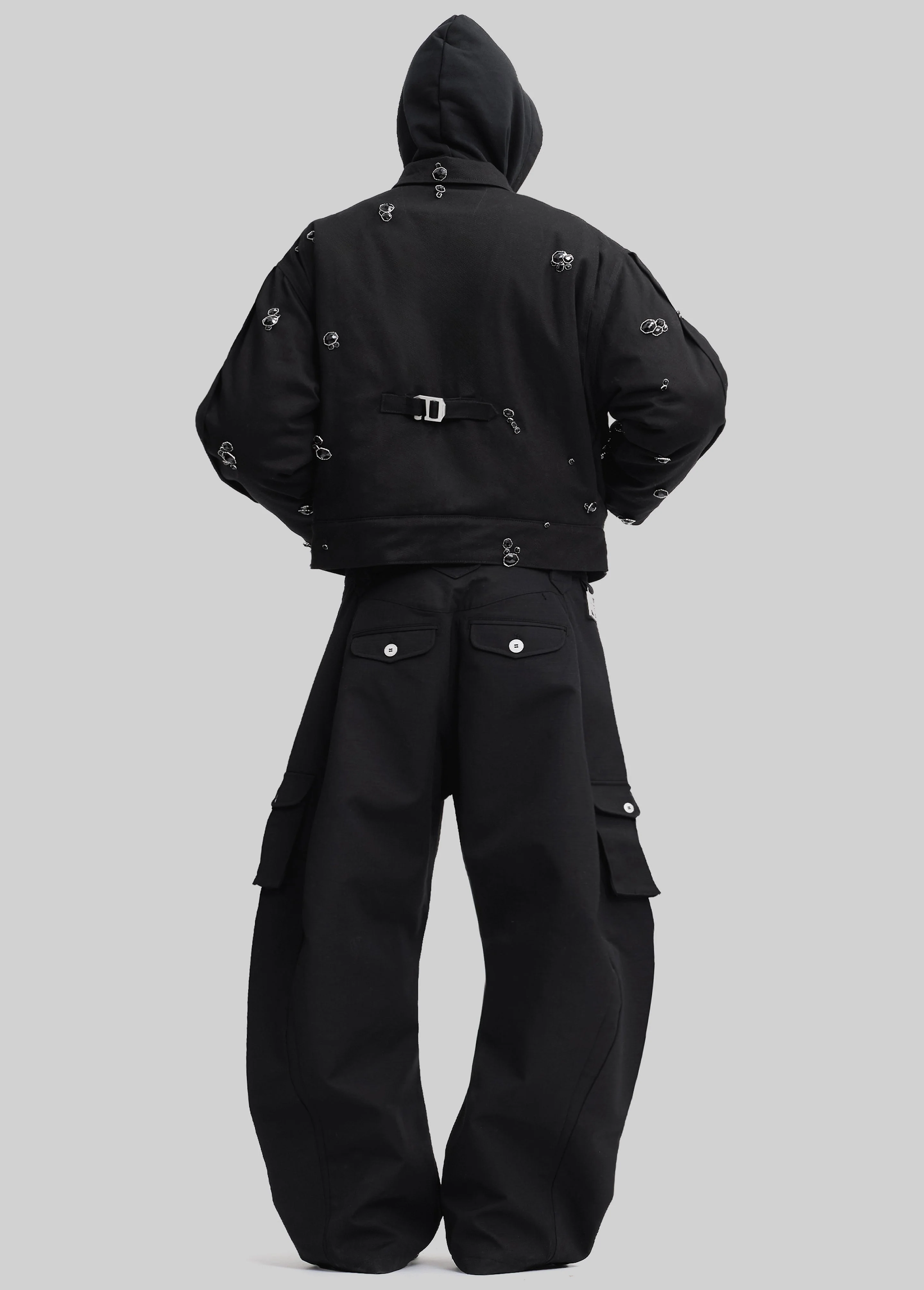 Pieces Uniques Onyx Workwear Jacket - Black - Image 6